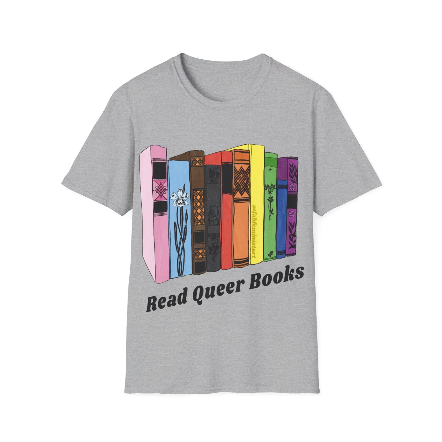 Read Queer Books: LGBT Pride Shirt