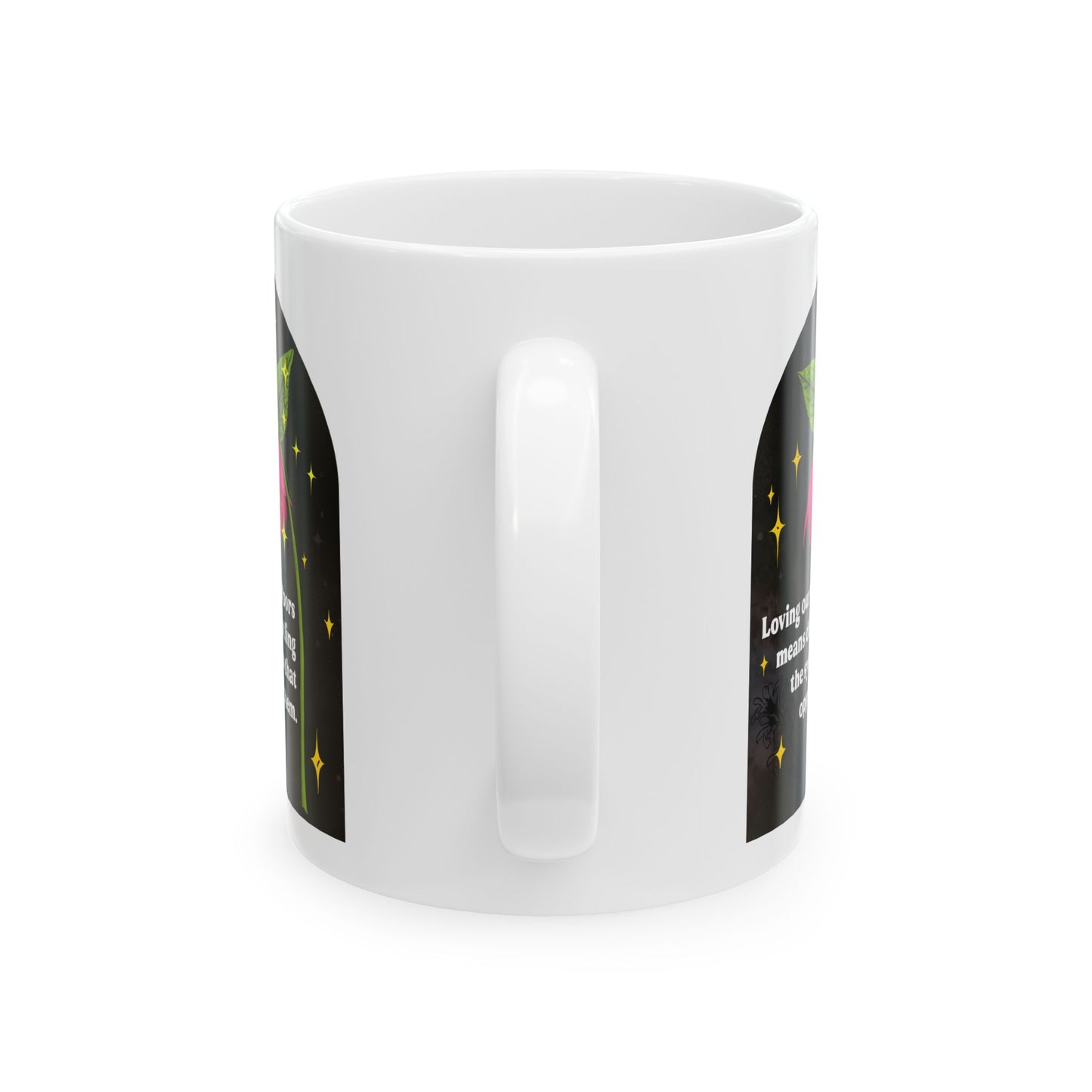 Loving our neighbors means dismantling the systems that oppress them: Feminist Mug
