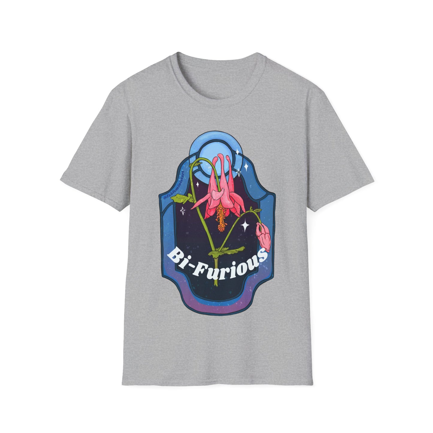 Bi-Furious: Bisexual Pride Shirt