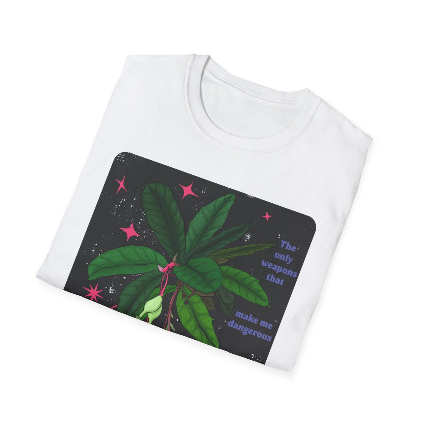 The only weapons that make me dangerous are my mind, my mouth and pride, Angela Davis: Feminist Shirt