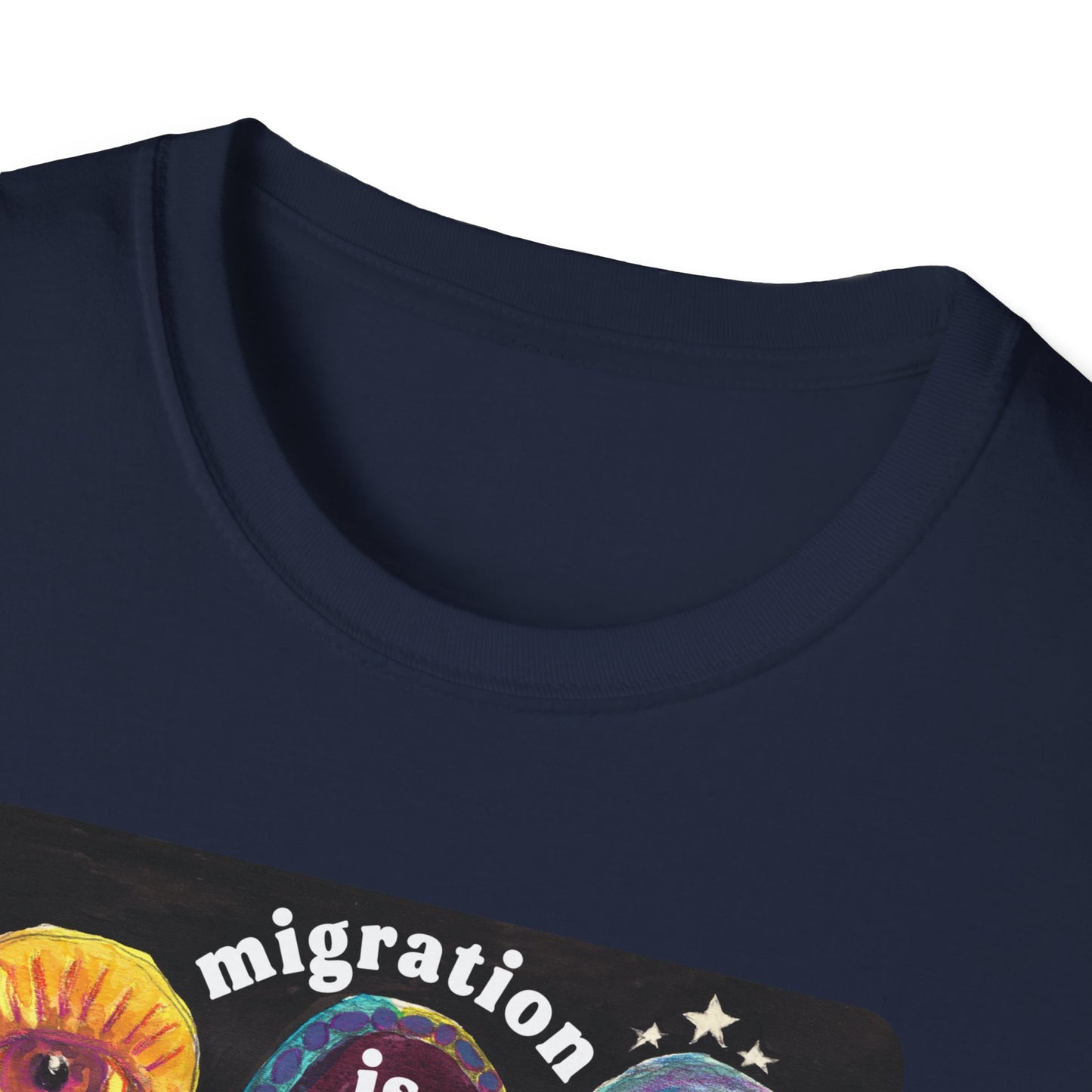 Migration is an act of courage: Feminist shirt