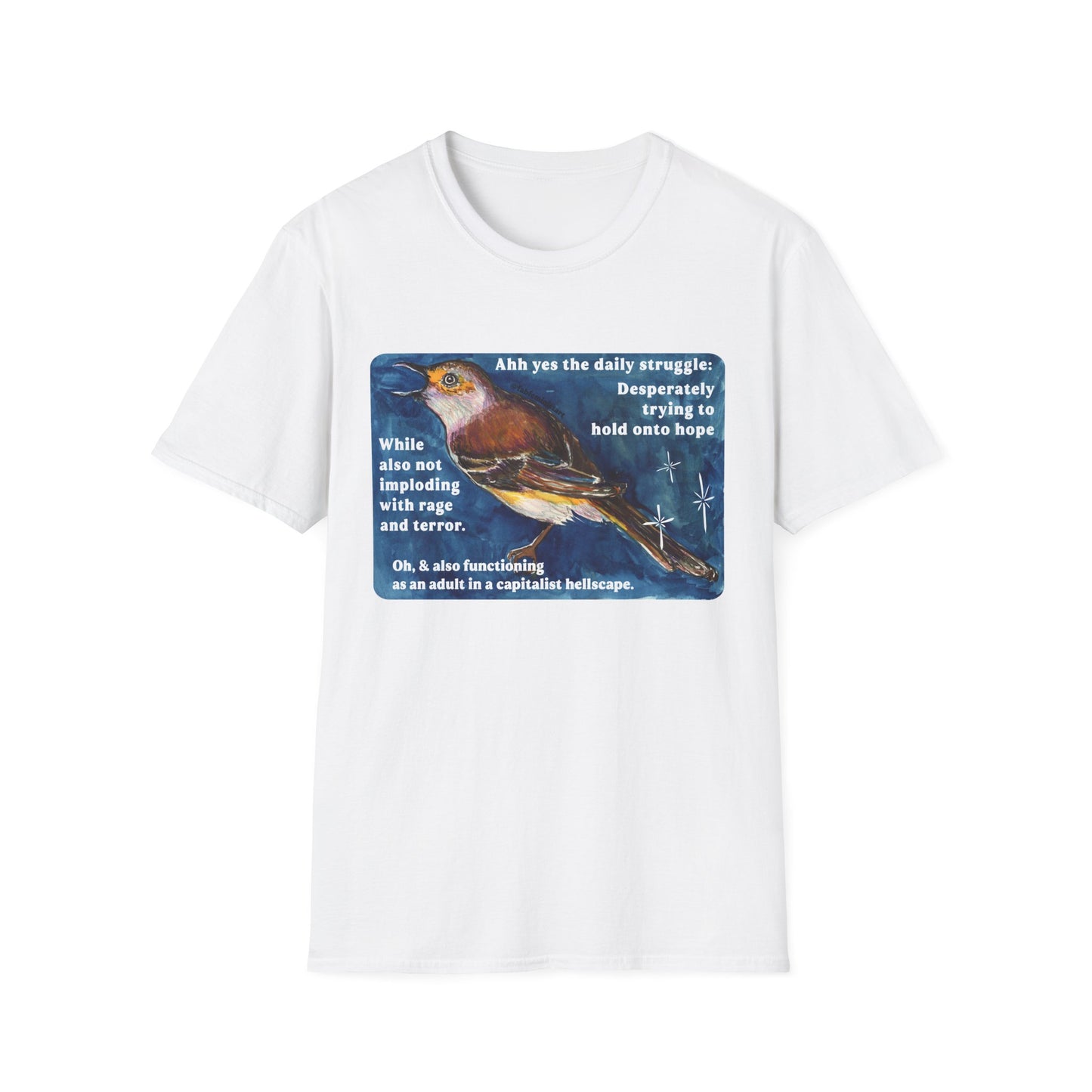 Ahh Yes The Daily Struggle: Mental Health Shirt