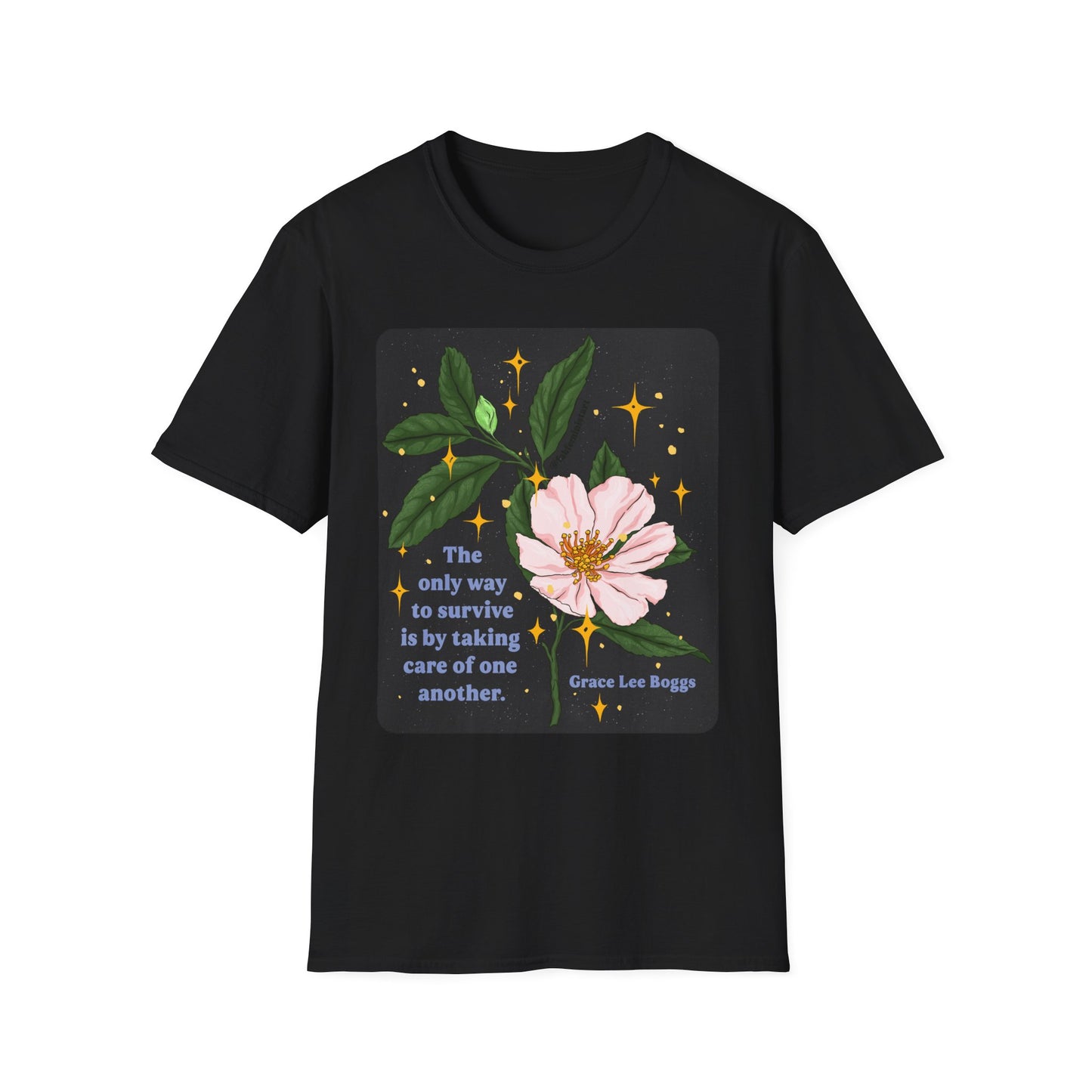 The only way to survive is by taking care of one another, Grace Lee Boggs: Feminist Shirt