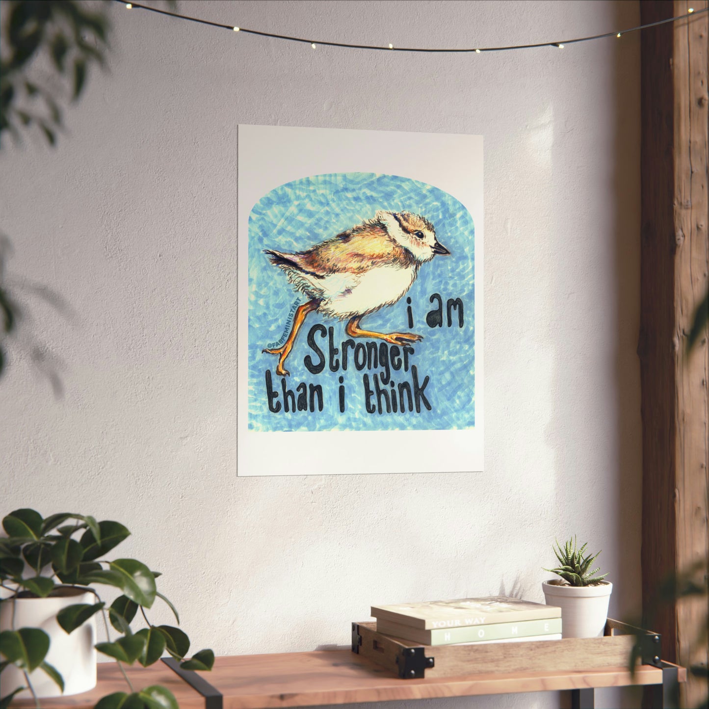 I Am Stronger Than I Think: Mental Health Art