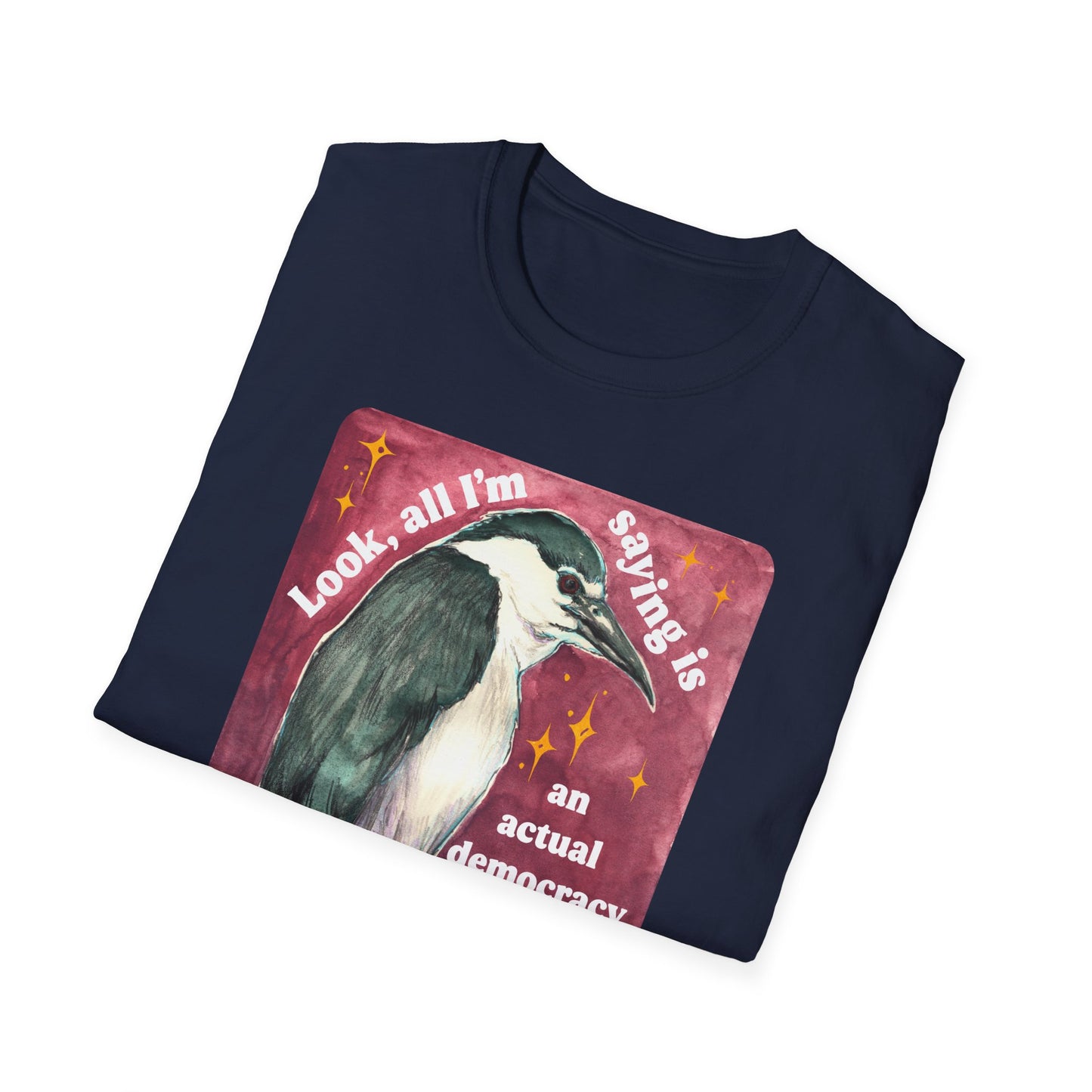 Look, all I'm saying is an actual democracy shouldn't be too much to ask for: Feminist Shirt