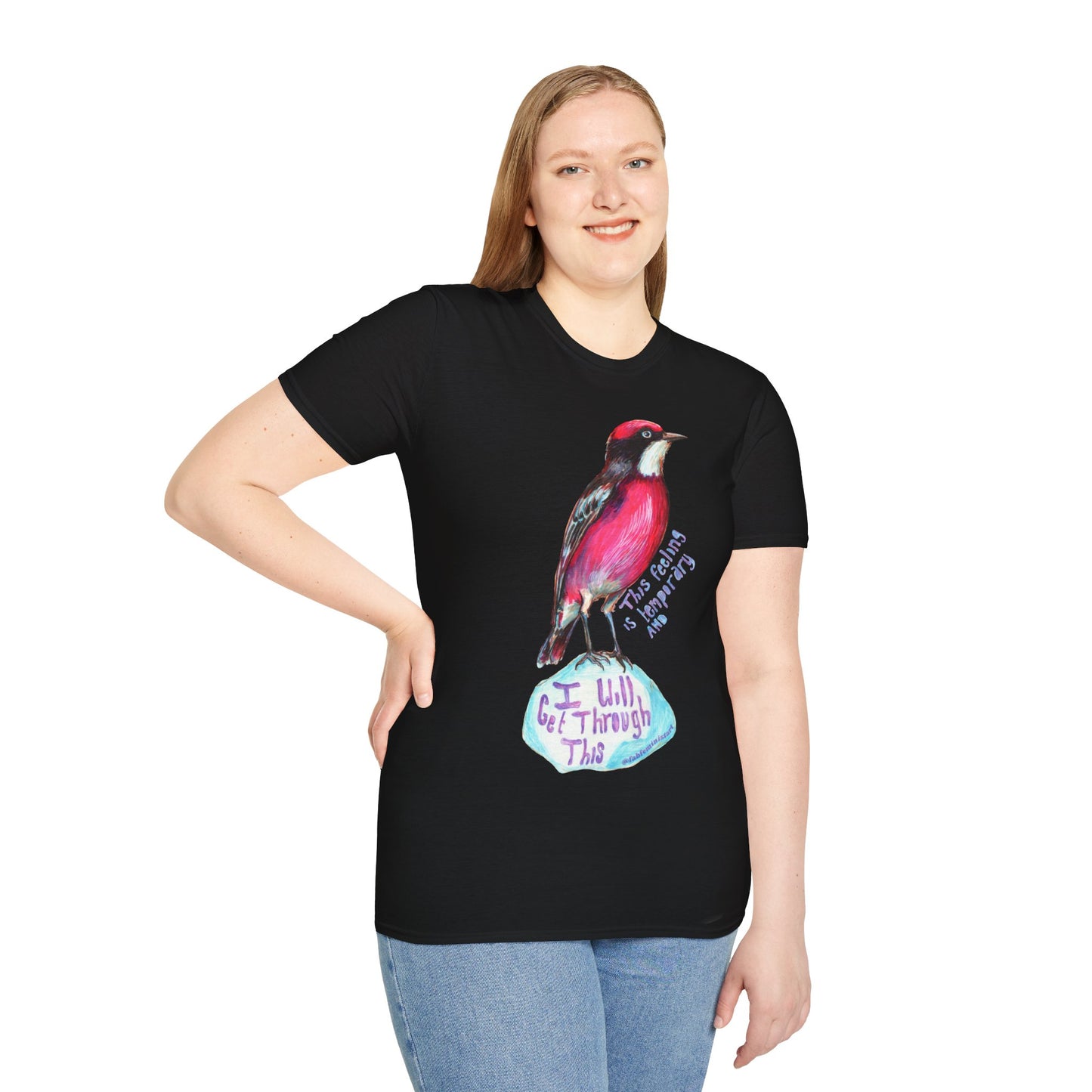 This Feeling Is Temporary And I Will Get Through This: Mental Health Shirt