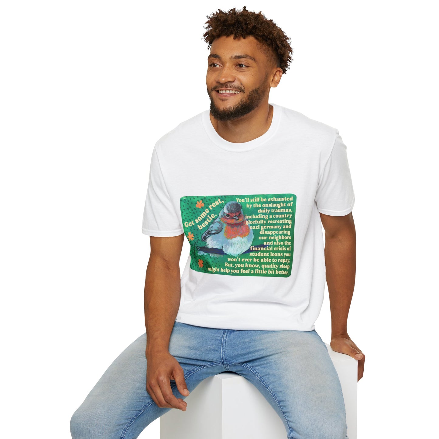 Get Some Rest Bestie: Feminist Shirt