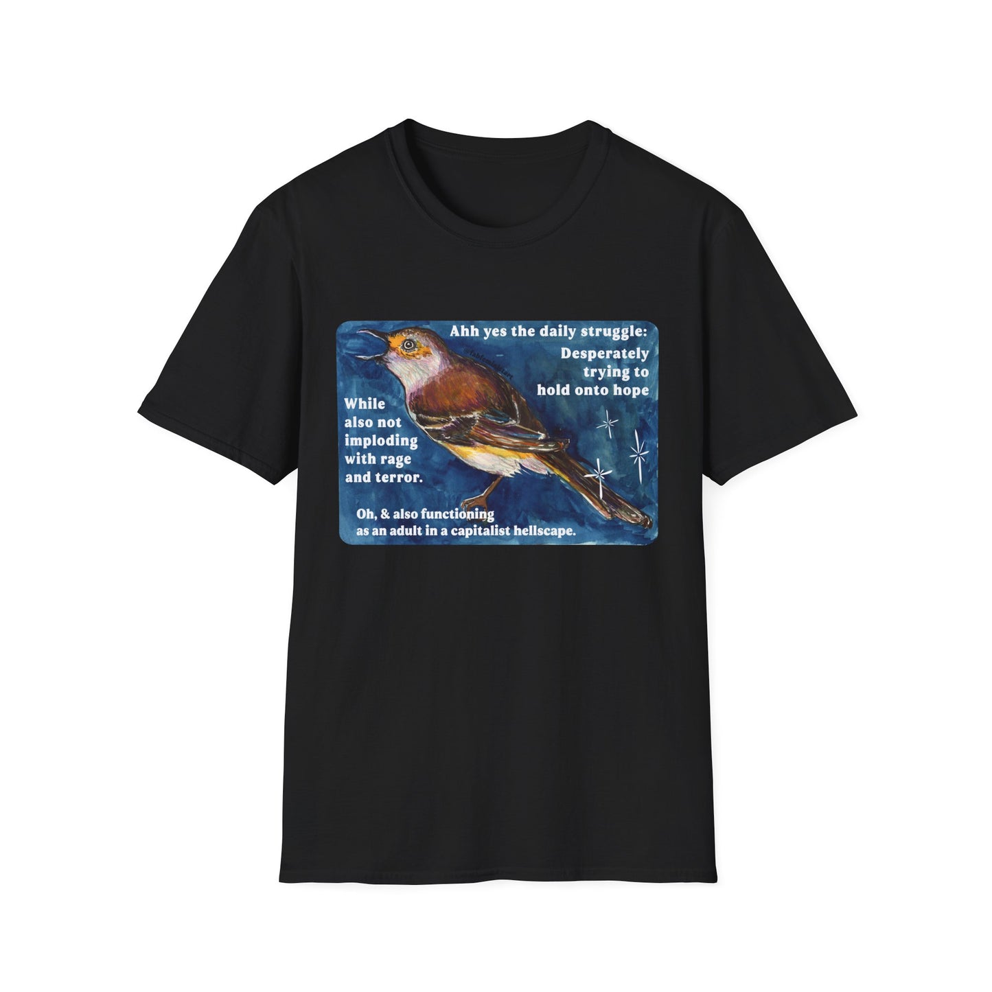 Ahh Yes The Daily Struggle: Mental Health Shirt