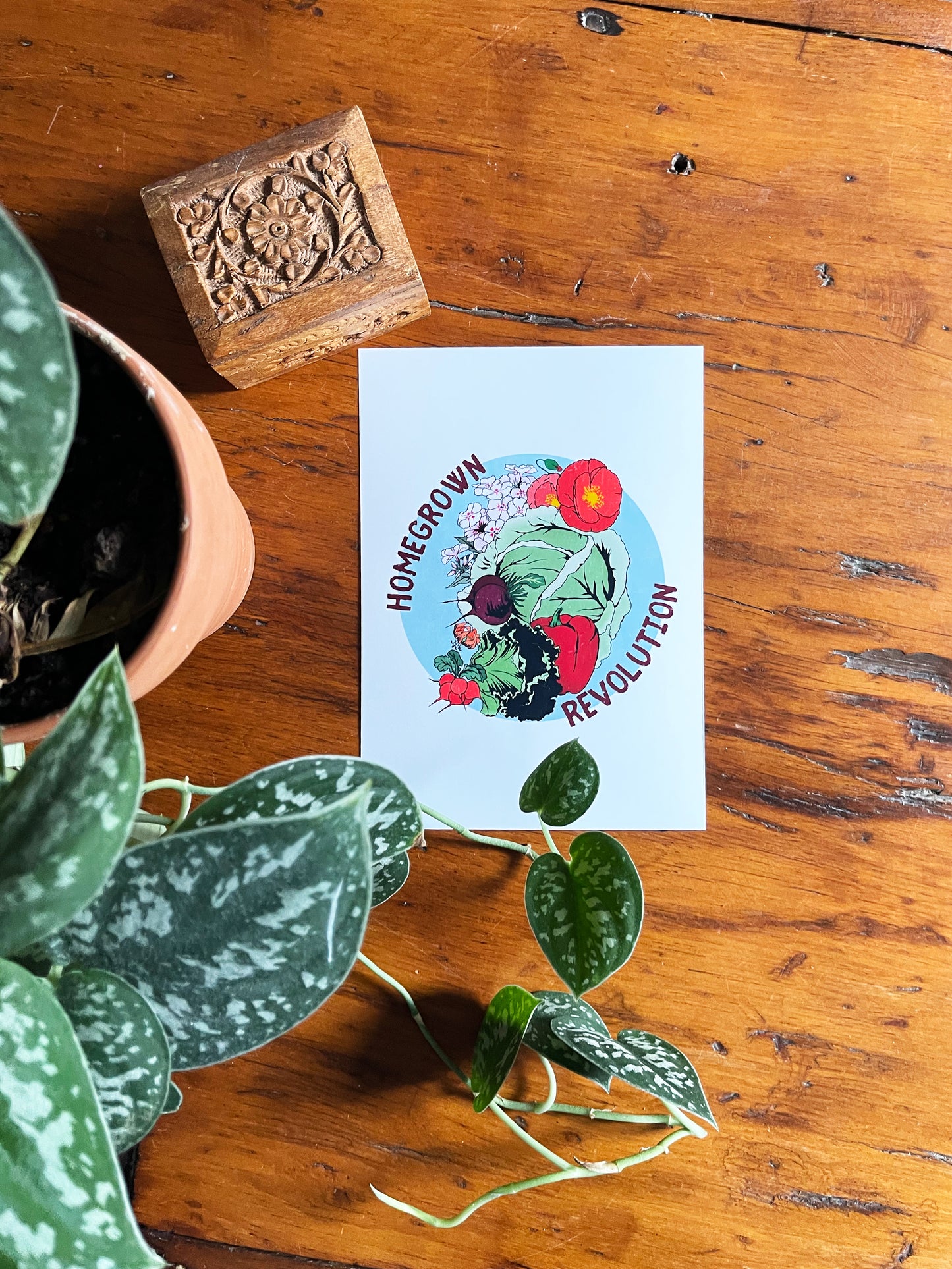 Homegrown Revolution: Gardening Print