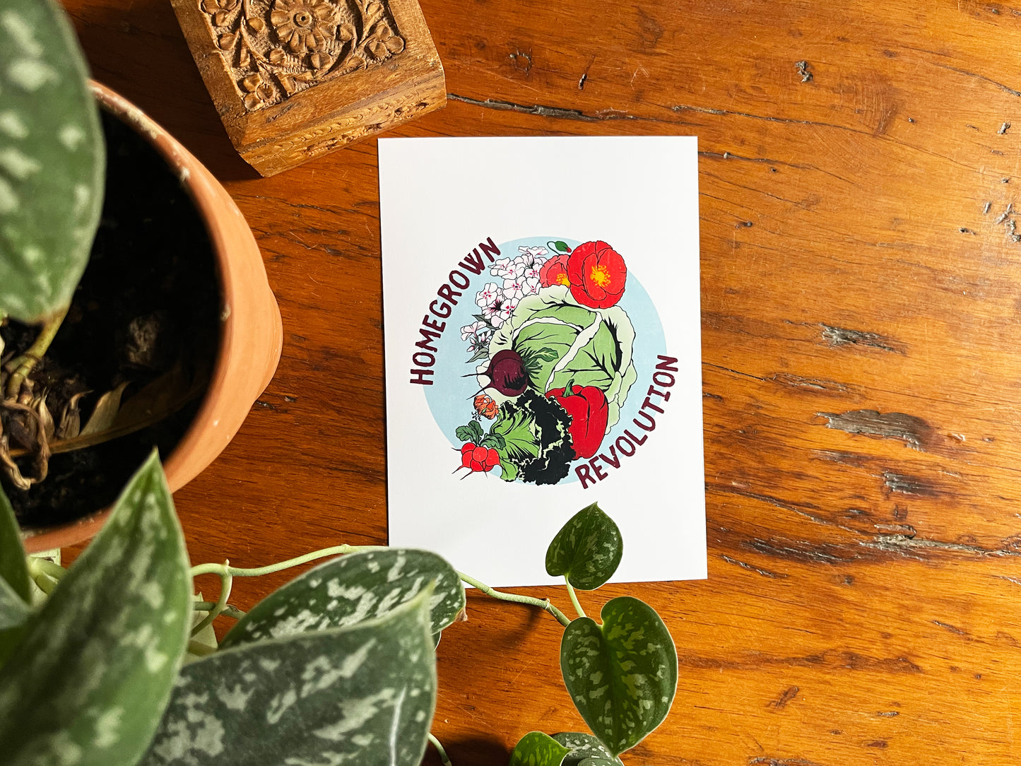 Homegrown Revolution: Gardening Print