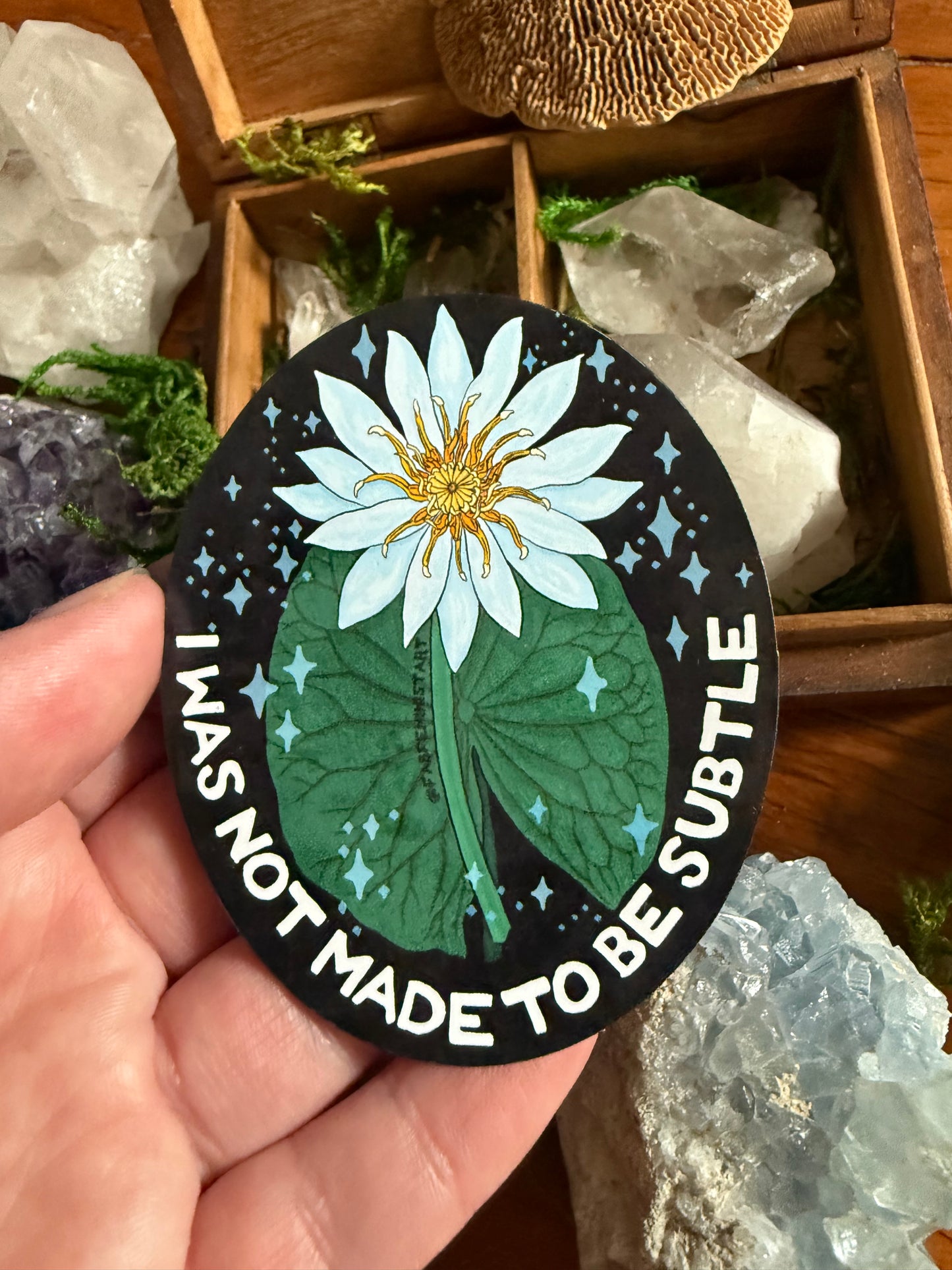 I was not made to be subtle: Feminist Magnet