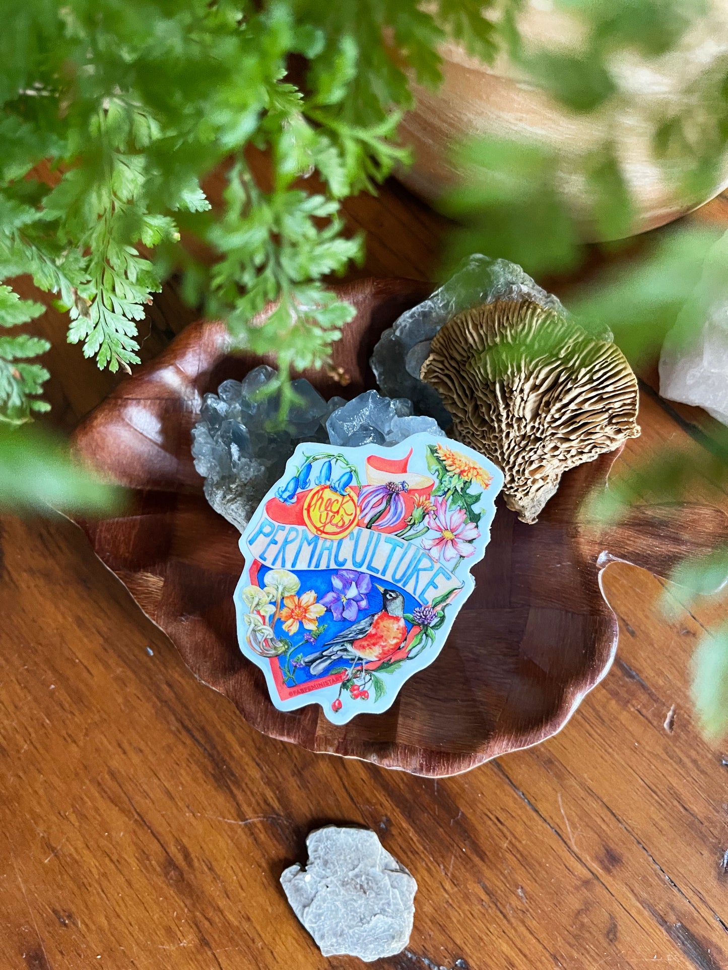 Heck Yes Permaculture: Gardener Sticker