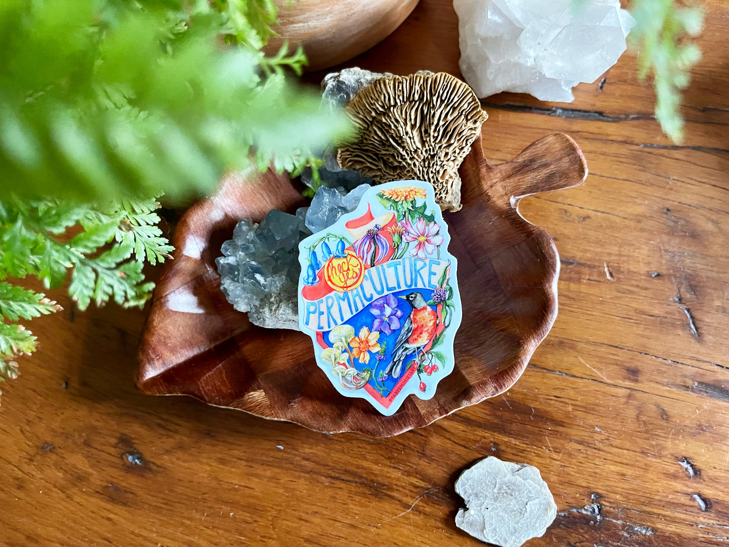 Heck Yes Permaculture: Gardener Sticker