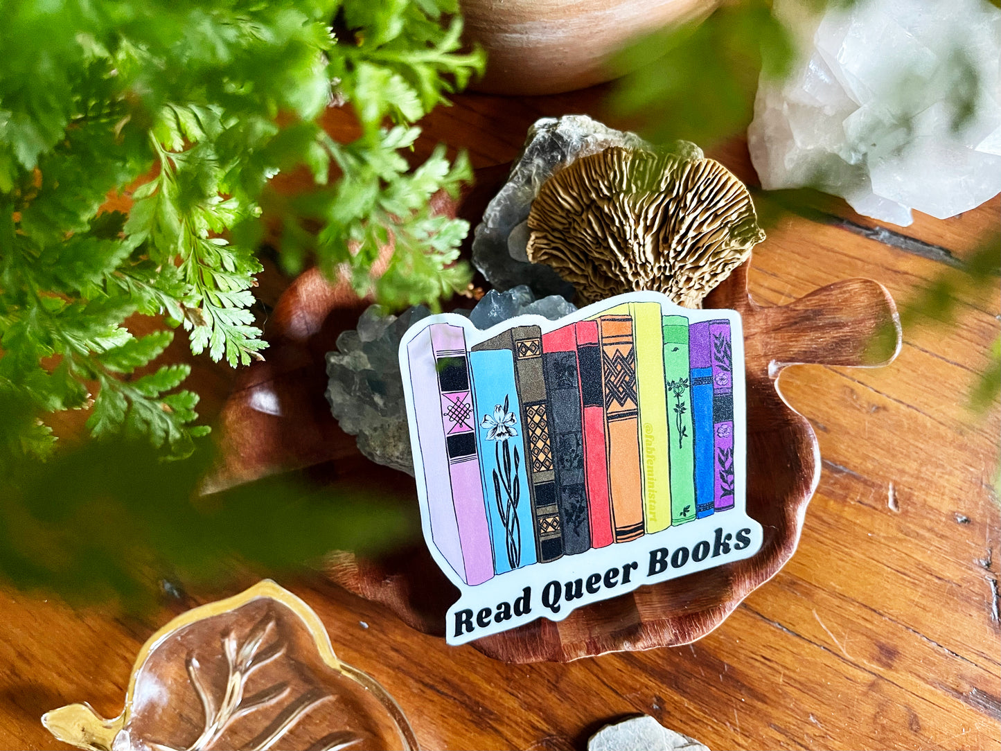 Read Queer Books: LGBTQ Sticker