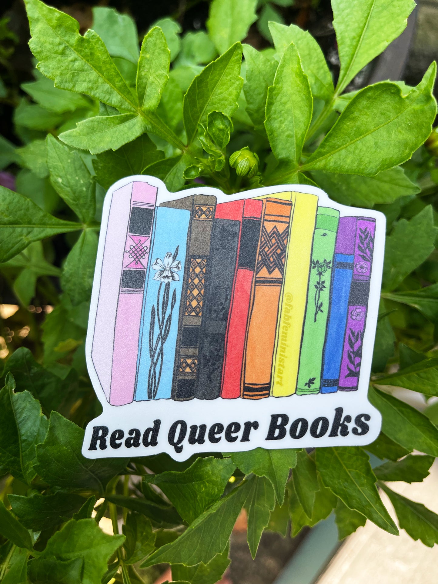 Read Queer Books: LGBTQ Sticker