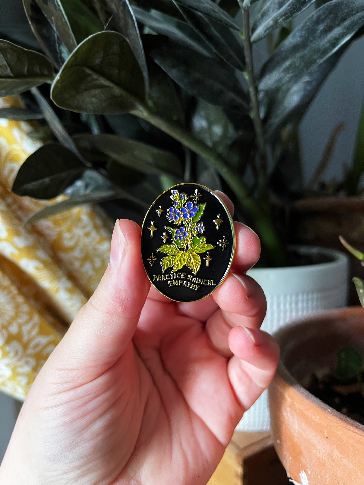 Practice Radical Empathy: Enamel Pin