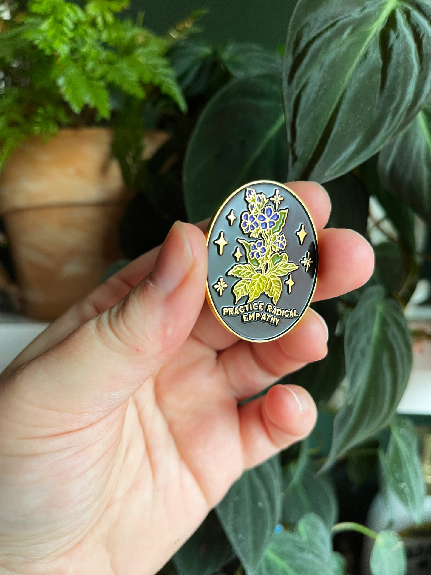 Practice Radical Empathy: Enamel Pin