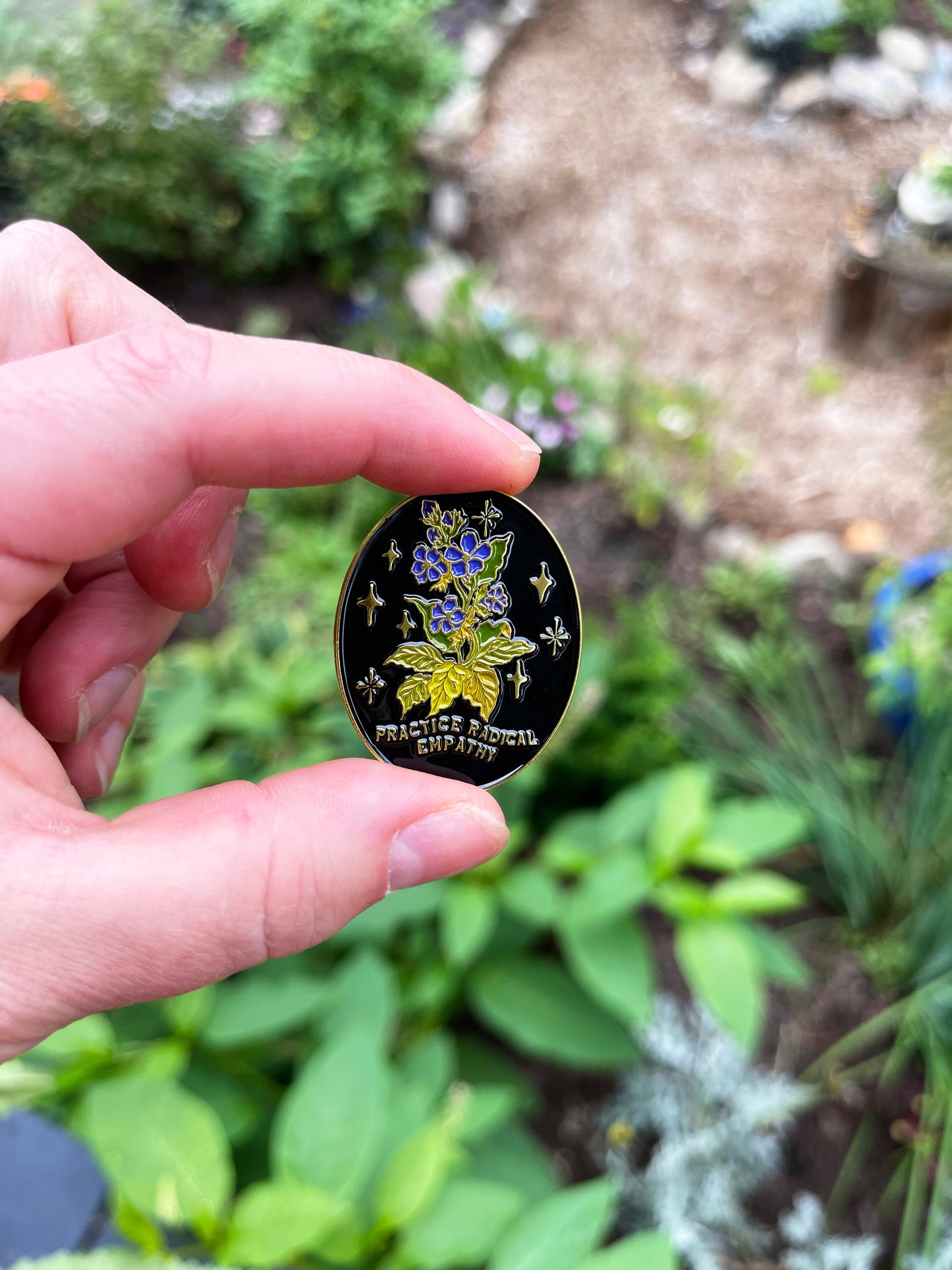 Practice Radical Empathy: Enamel Pin