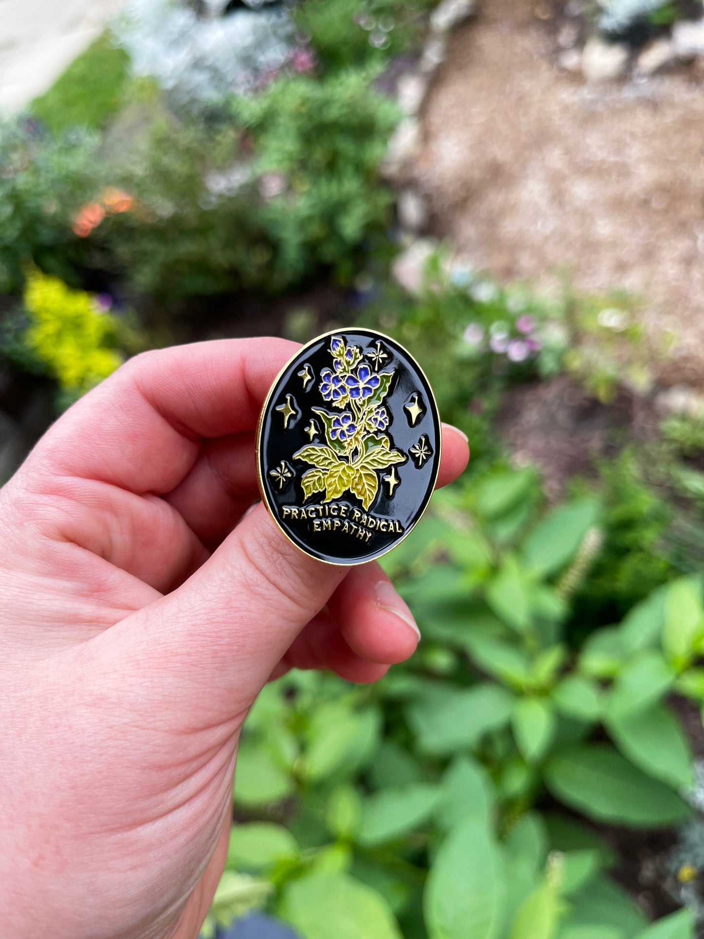 Practice Radical Empathy: Enamel Pin