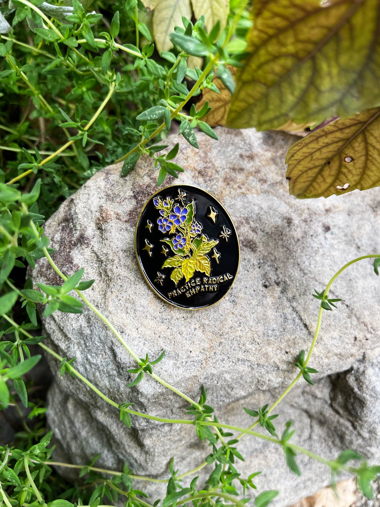 Practice Radical Empathy: Enamel Pin