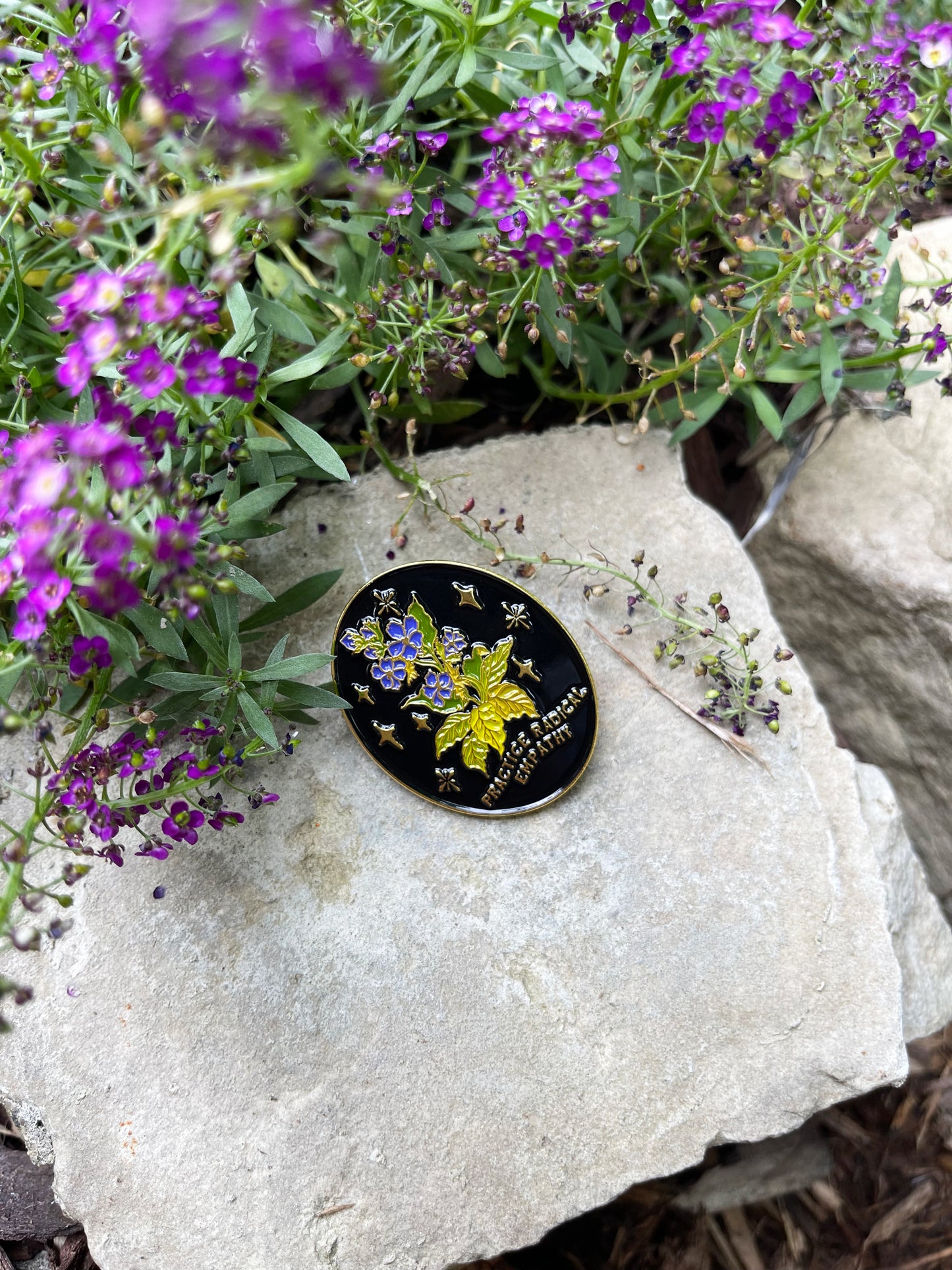 Practice Radical Empathy: Enamel Pin