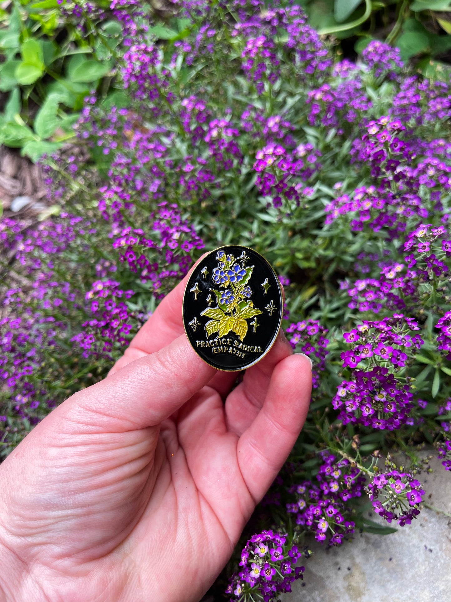 Practice Radical Empathy: Enamel Pin