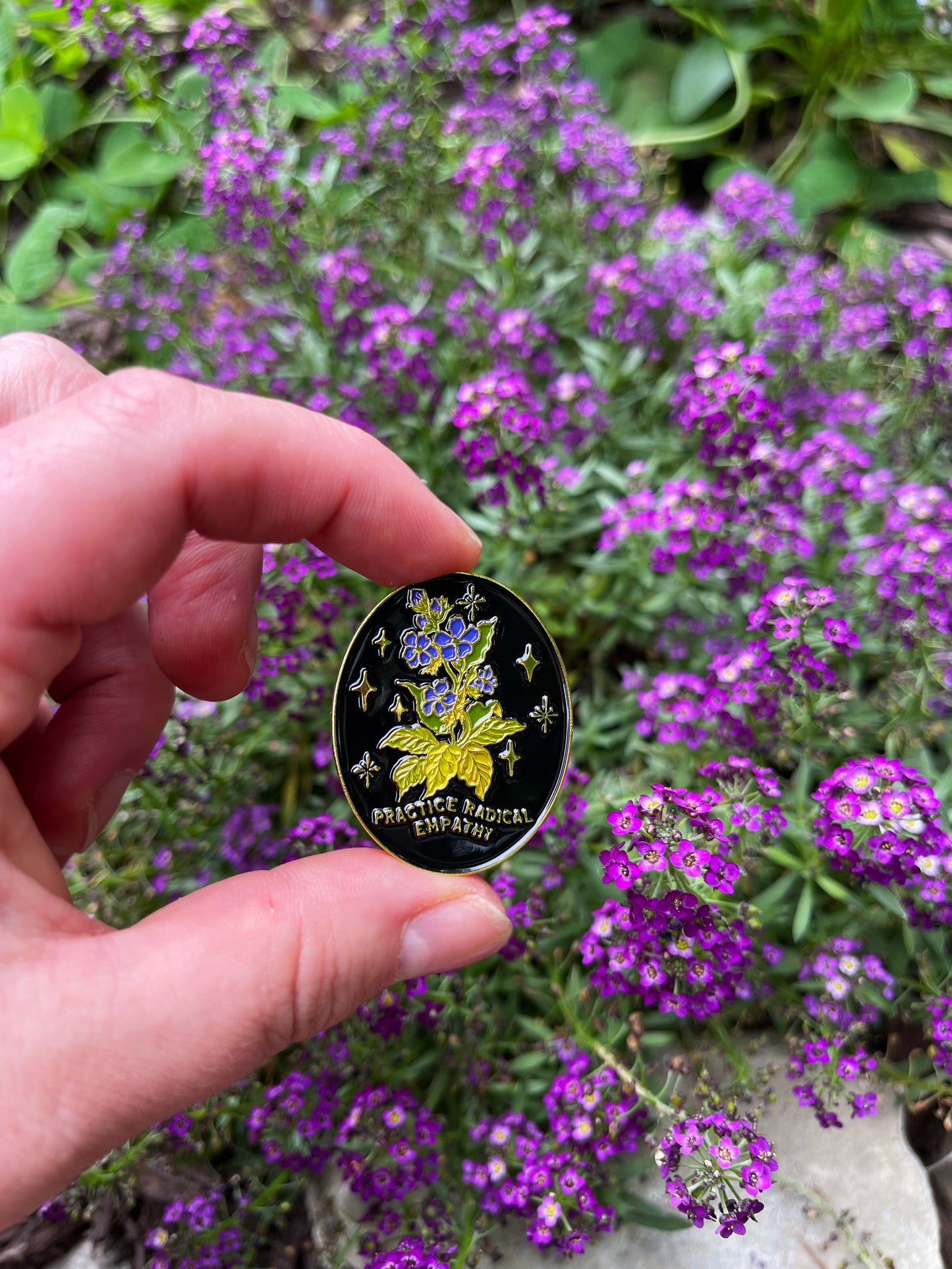 Practice Radical Empathy: Enamel Pin