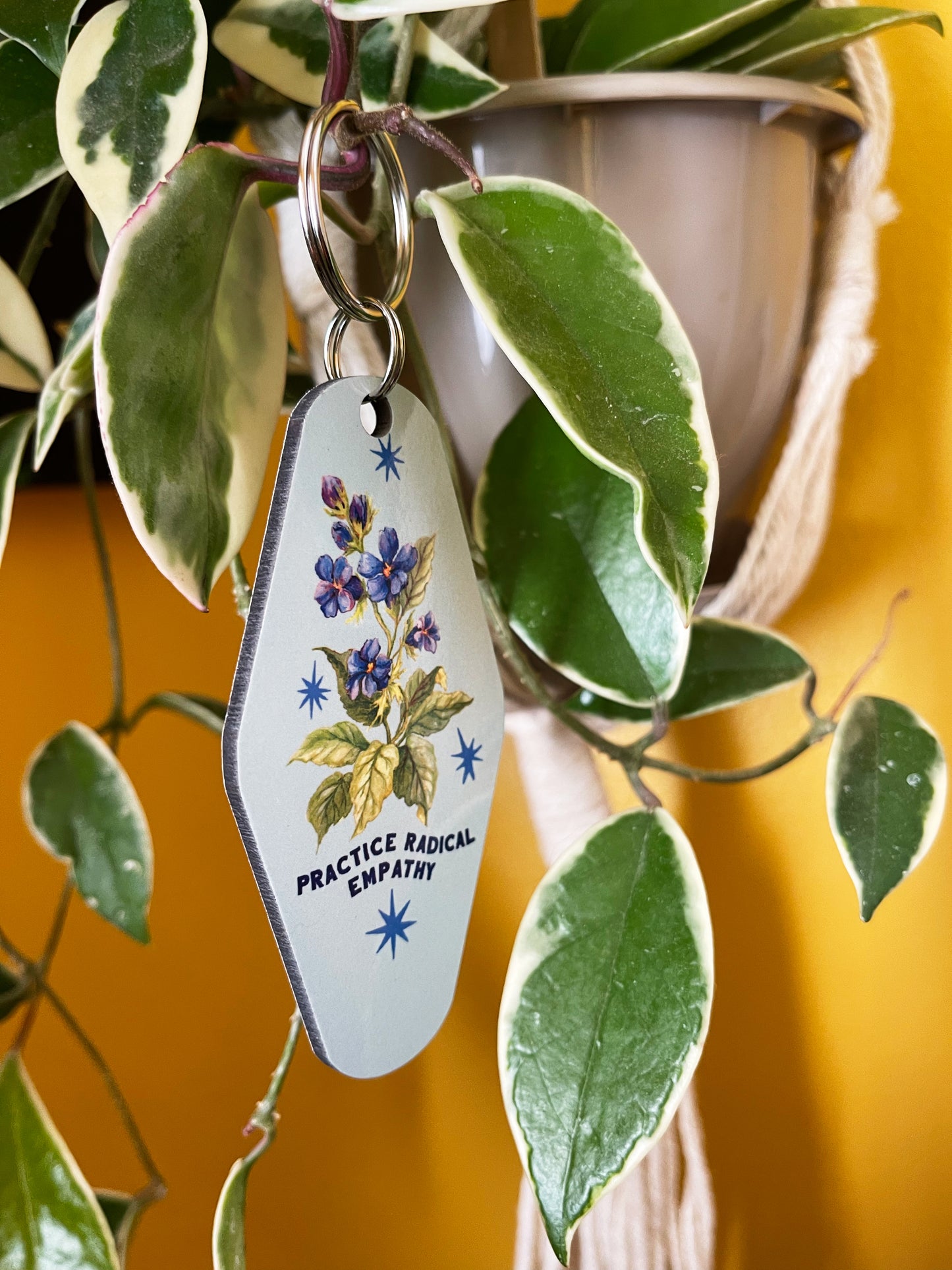 Practice Radical Empathy: Feminist Keychain