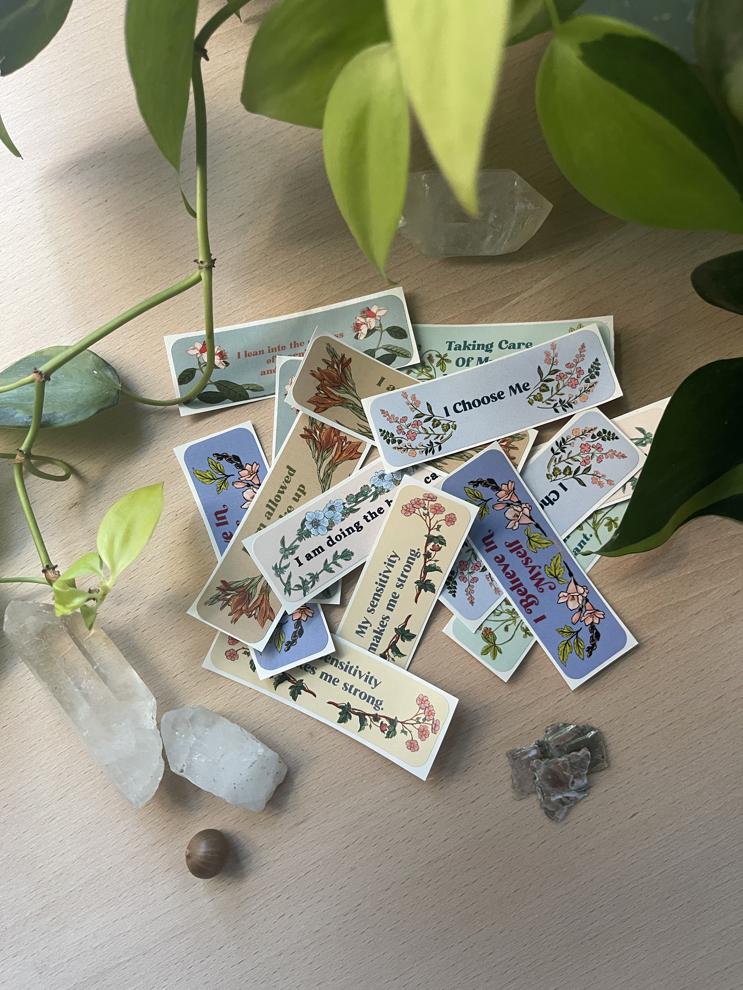 Taking Care Of Myself Is Important: Affirmation Sticker Pack