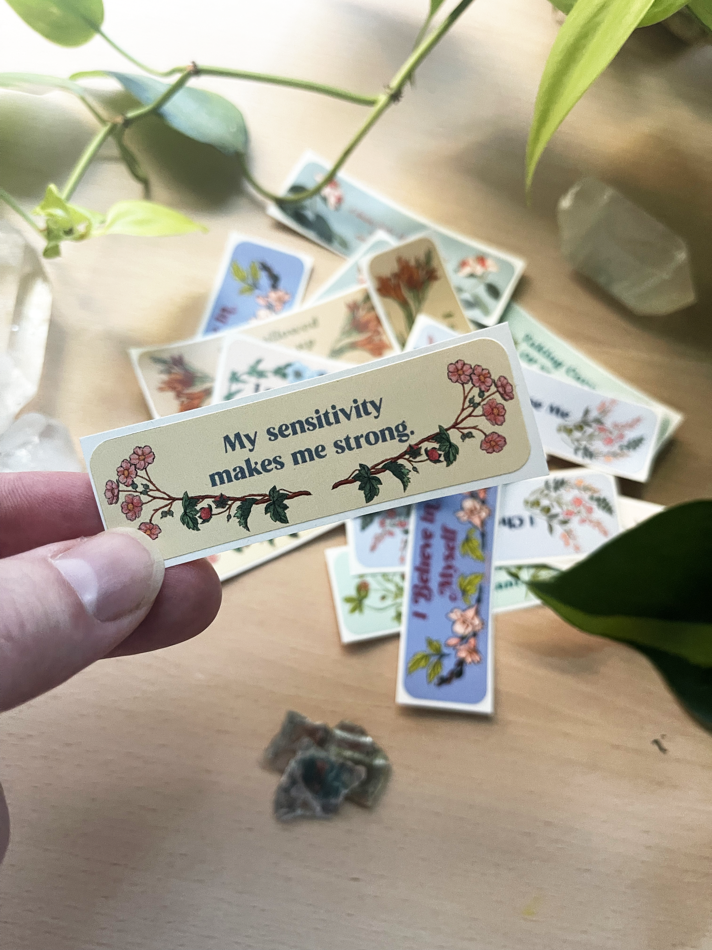Taking Care Of Myself Is Important: Affirmation Sticker Pack