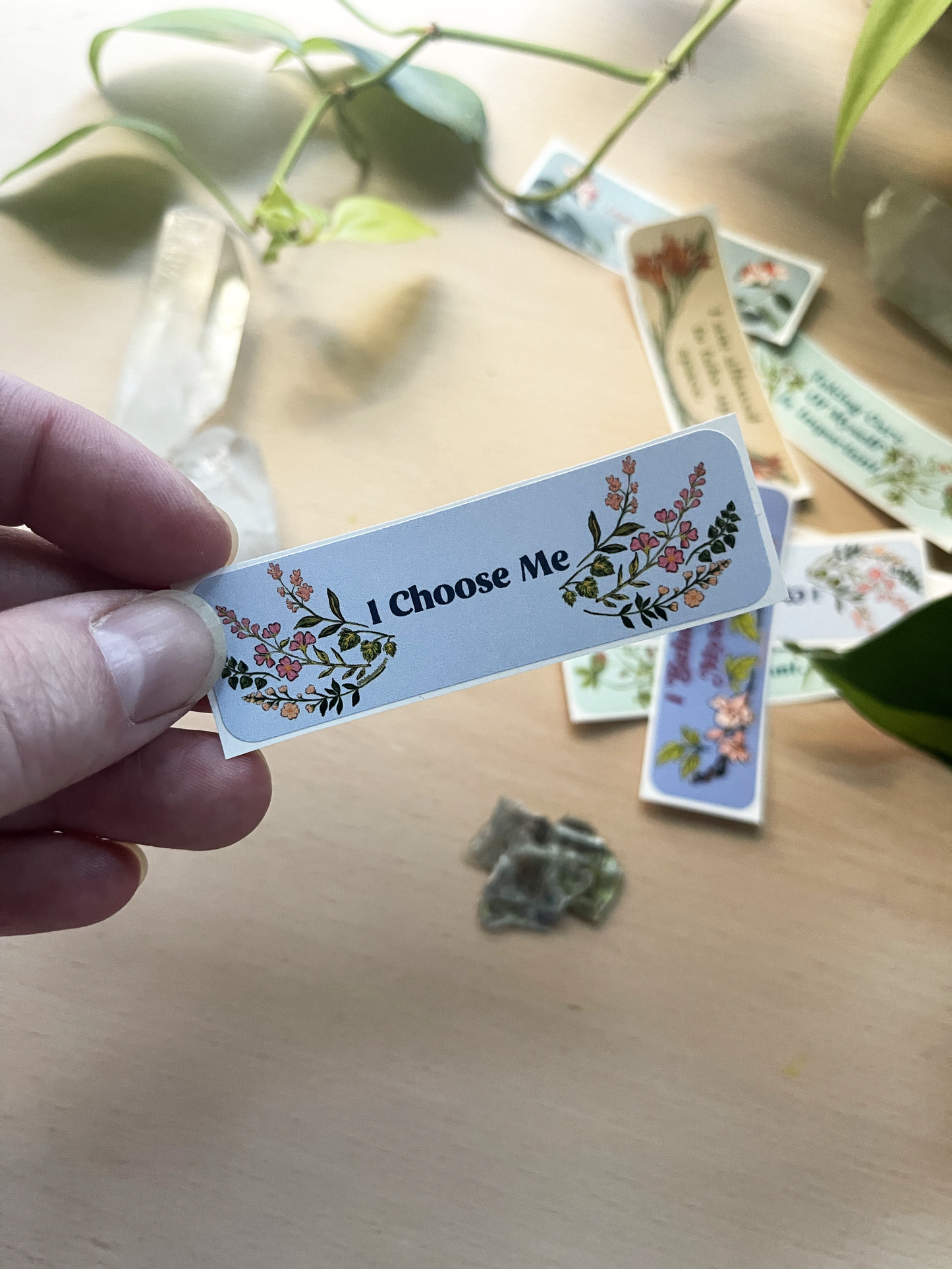 Taking Care Of Myself Is Important: Affirmation Sticker Pack