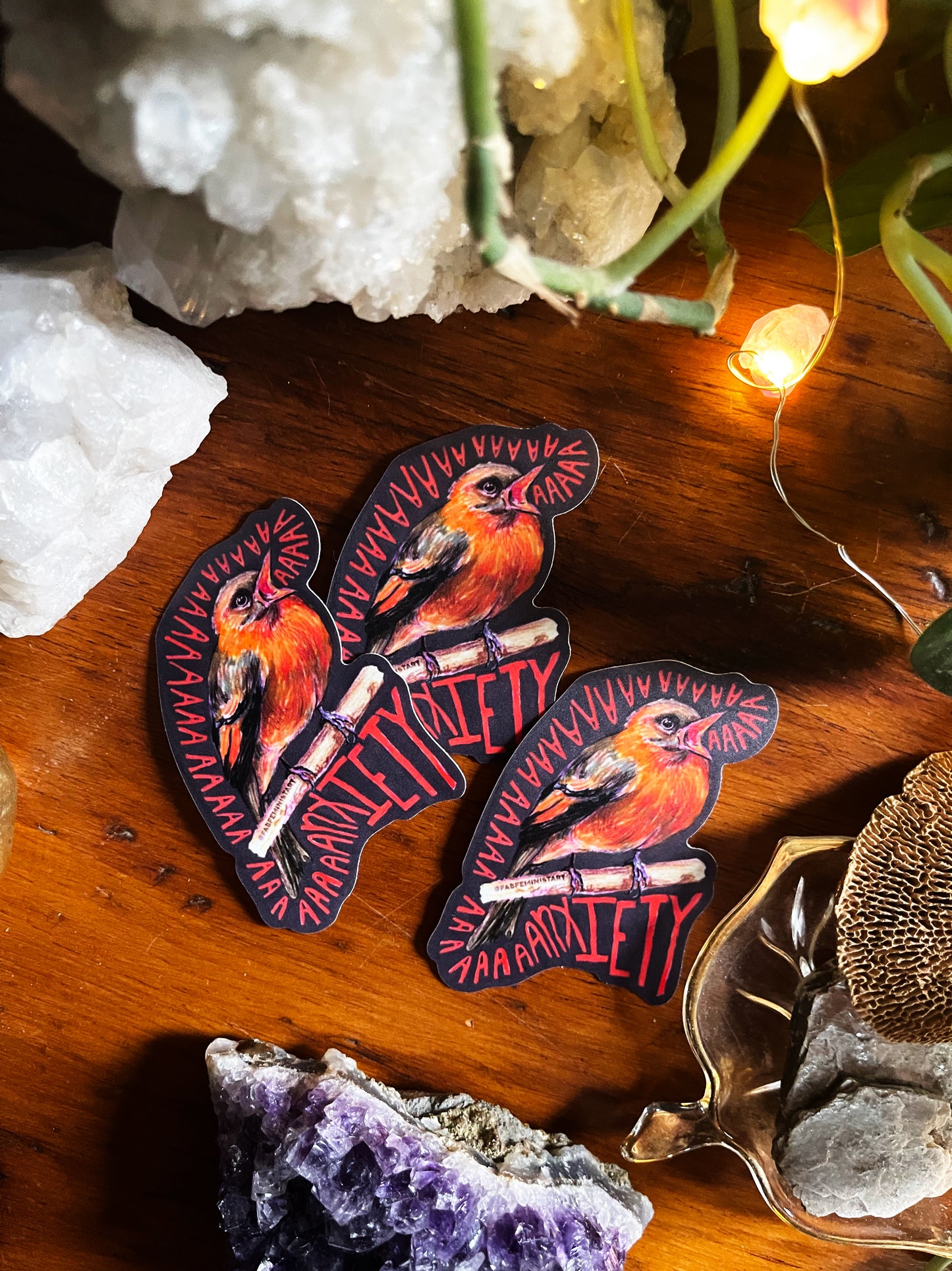 Aaanxiety: Mental Health Sticker