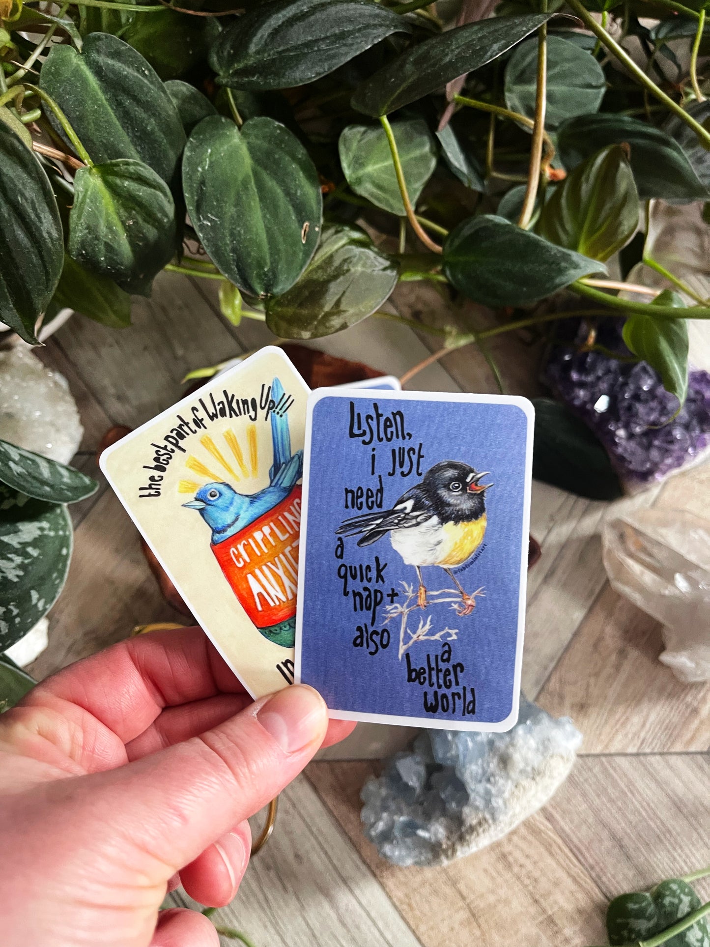 But These Are My Emotional Support Side Quests: Mental Health Sticker