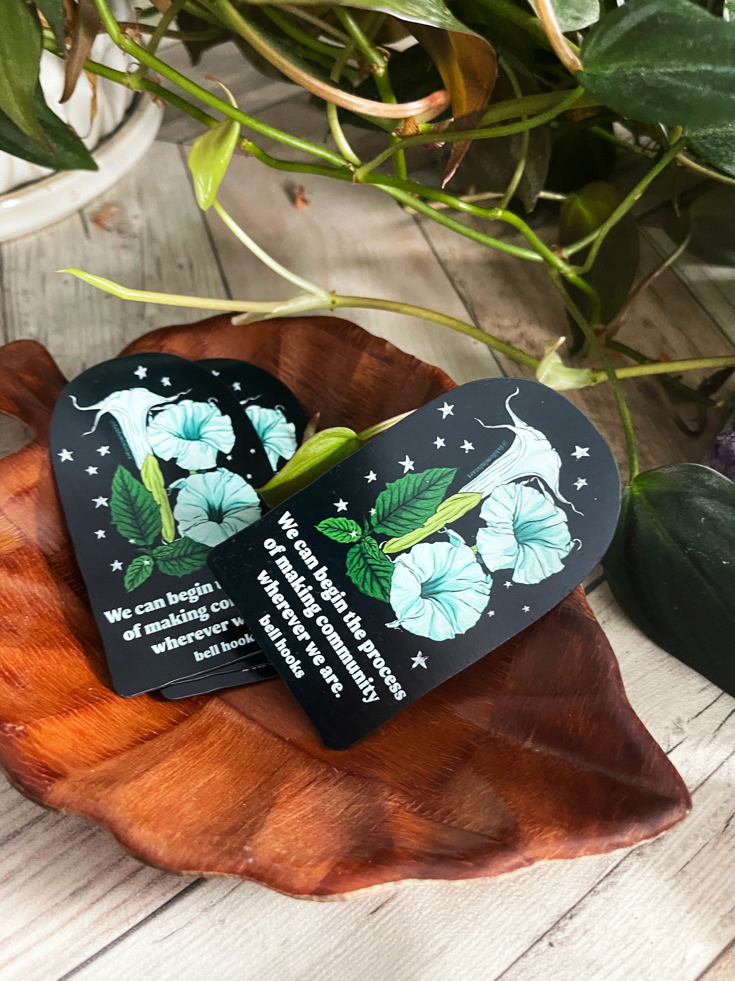 We can begin the process of making community wherever we are, bell hooks: Feminist Magnet