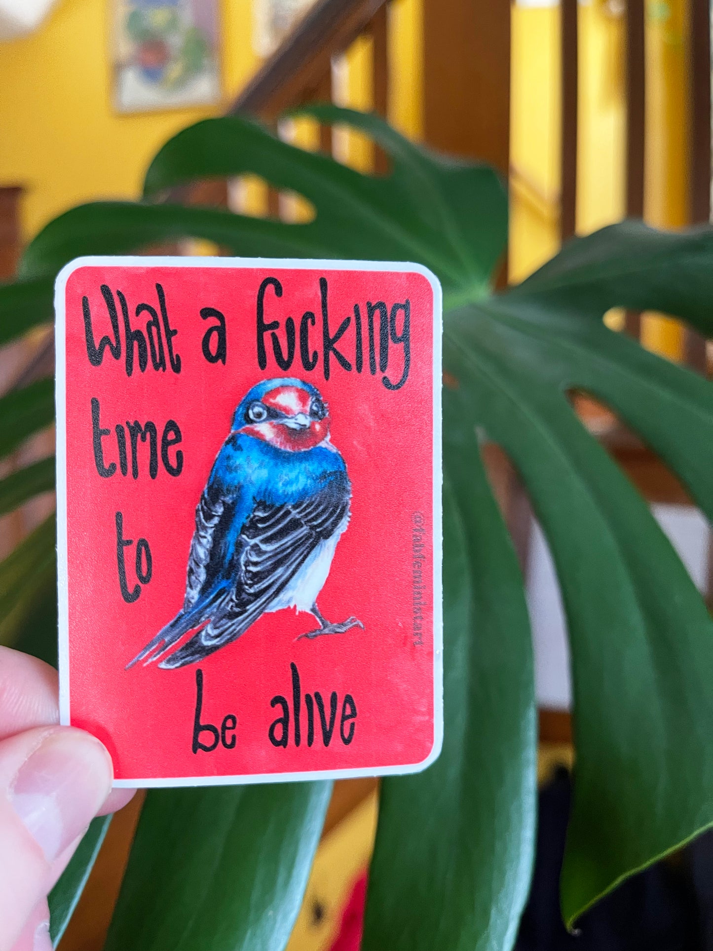 What A Fucking Time To Be Alive: Feminist Sticker