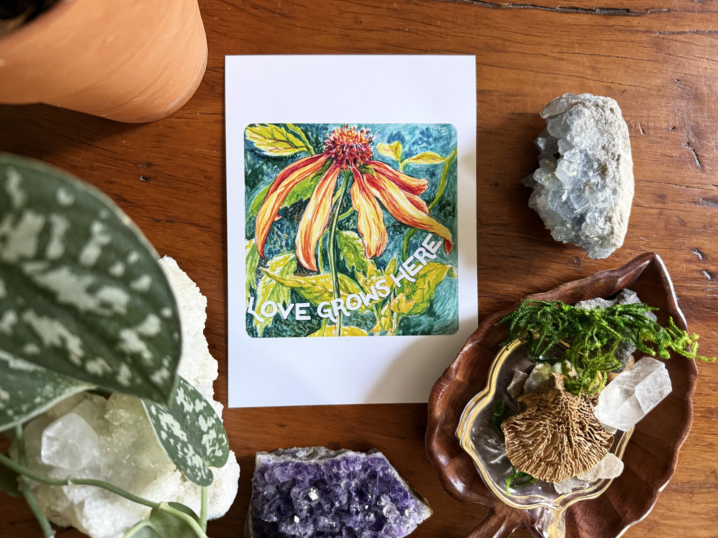 Love Grows Here: Mental Health Print