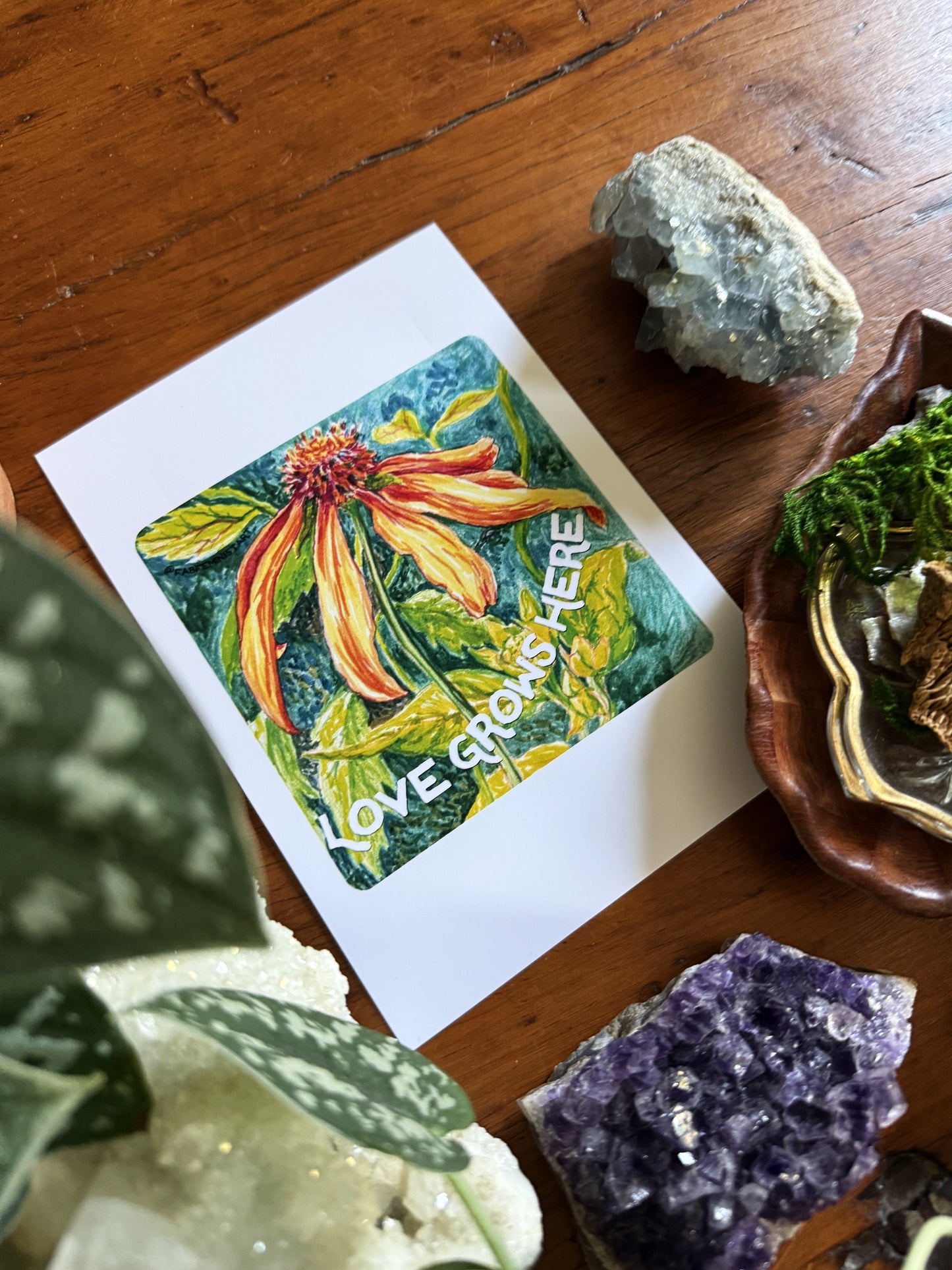 Love Grows Here: Mental Health Print