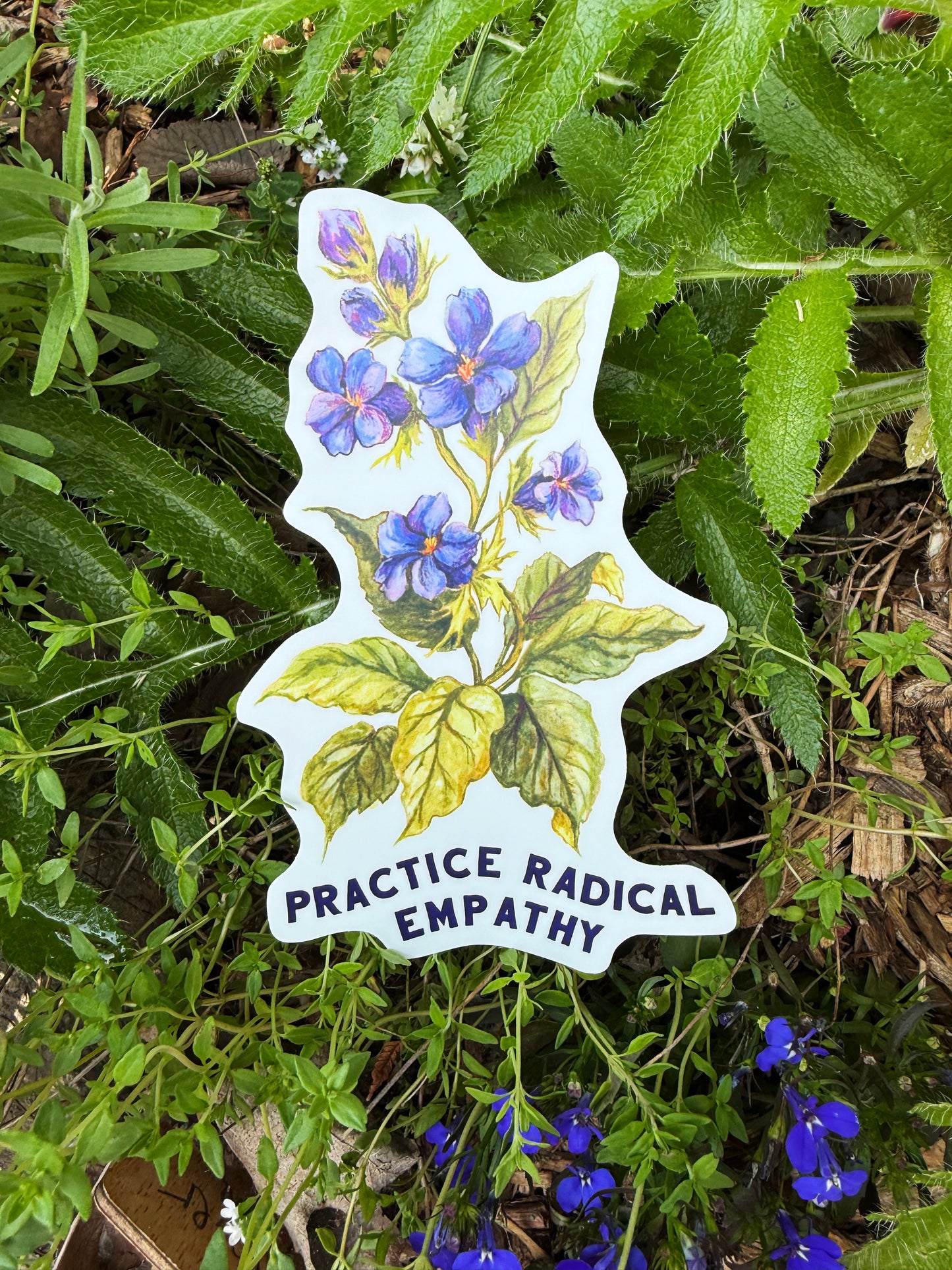 Practice Radical Empathy: LARGE Feminist Sticker