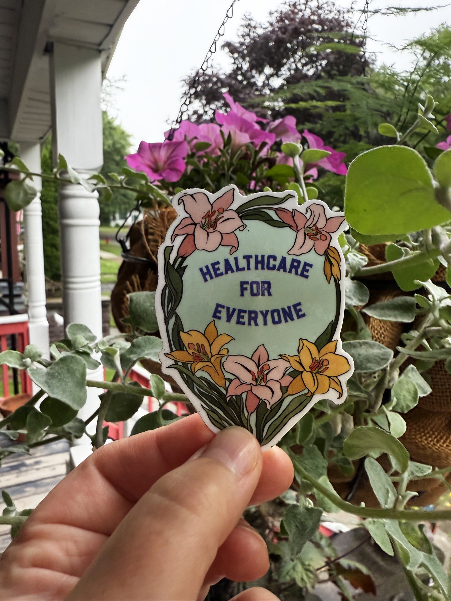 Healthcare For Everyone : Feminist Sticker