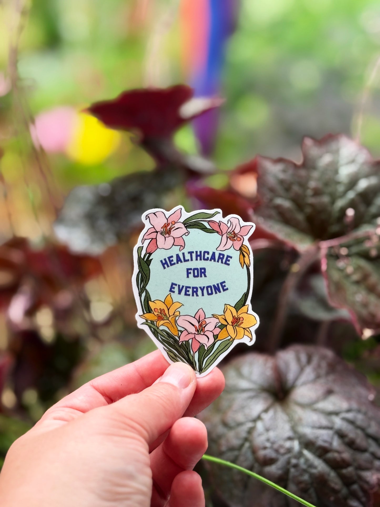 Healthcare For Everyone : Feminist Sticker