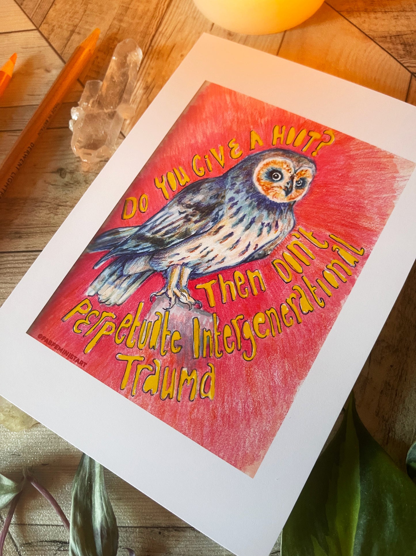 Do You Give A Hoot Don't Perpetuate Intergenerational Trauma