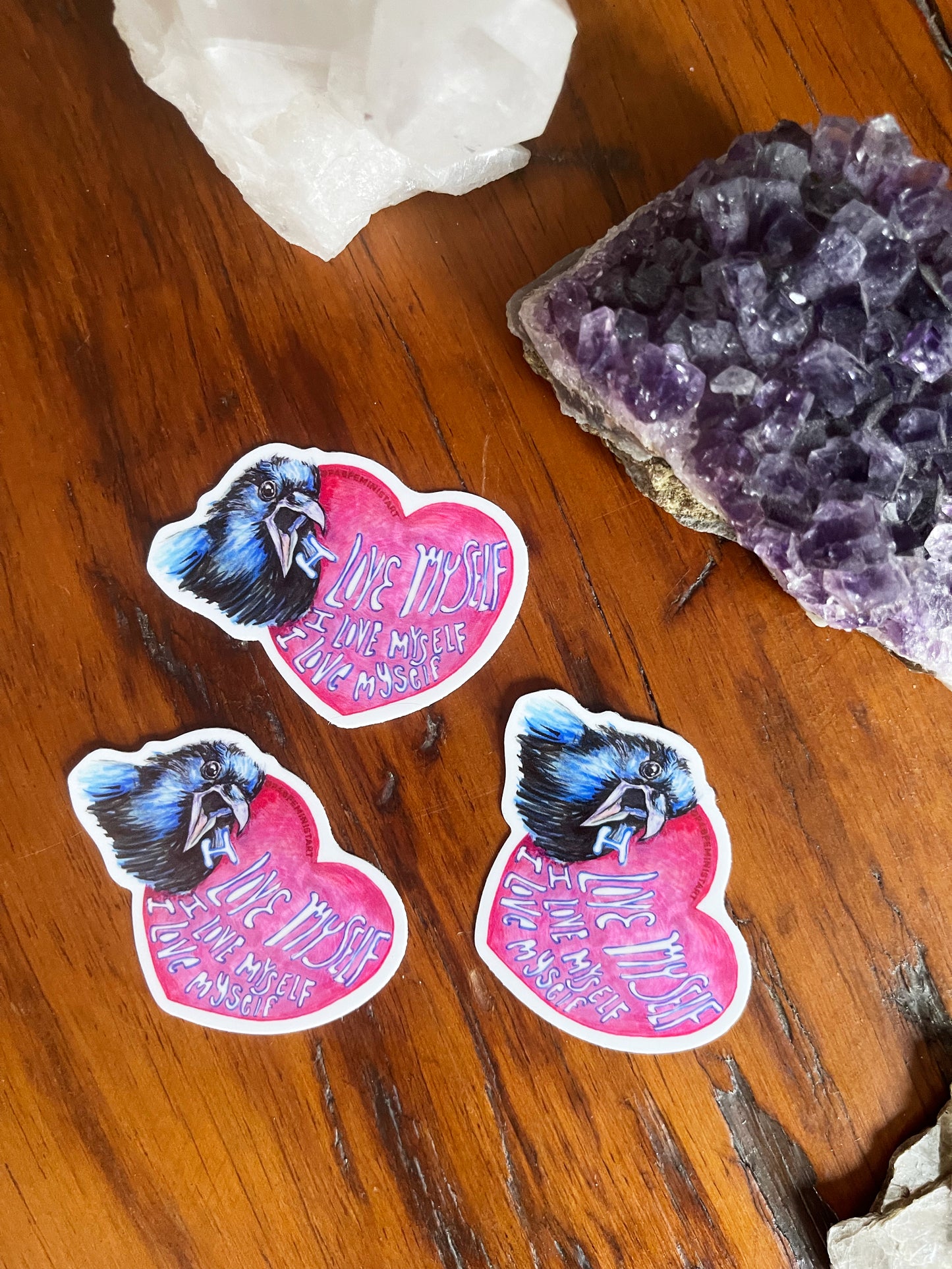 I Love Myself I Love Myself I Love Myself: Feminist Sticker
