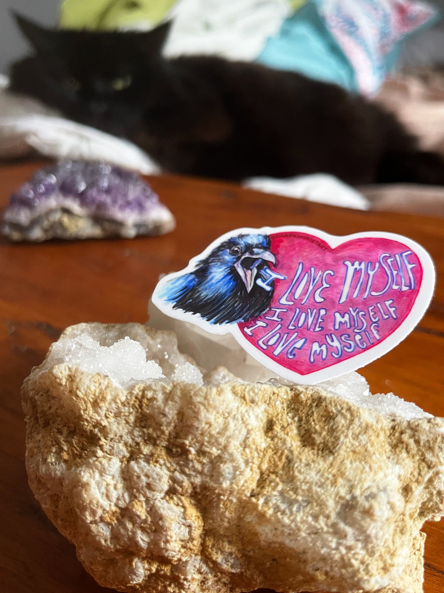 I Love Myself I Love Myself I Love Myself: Feminist Sticker