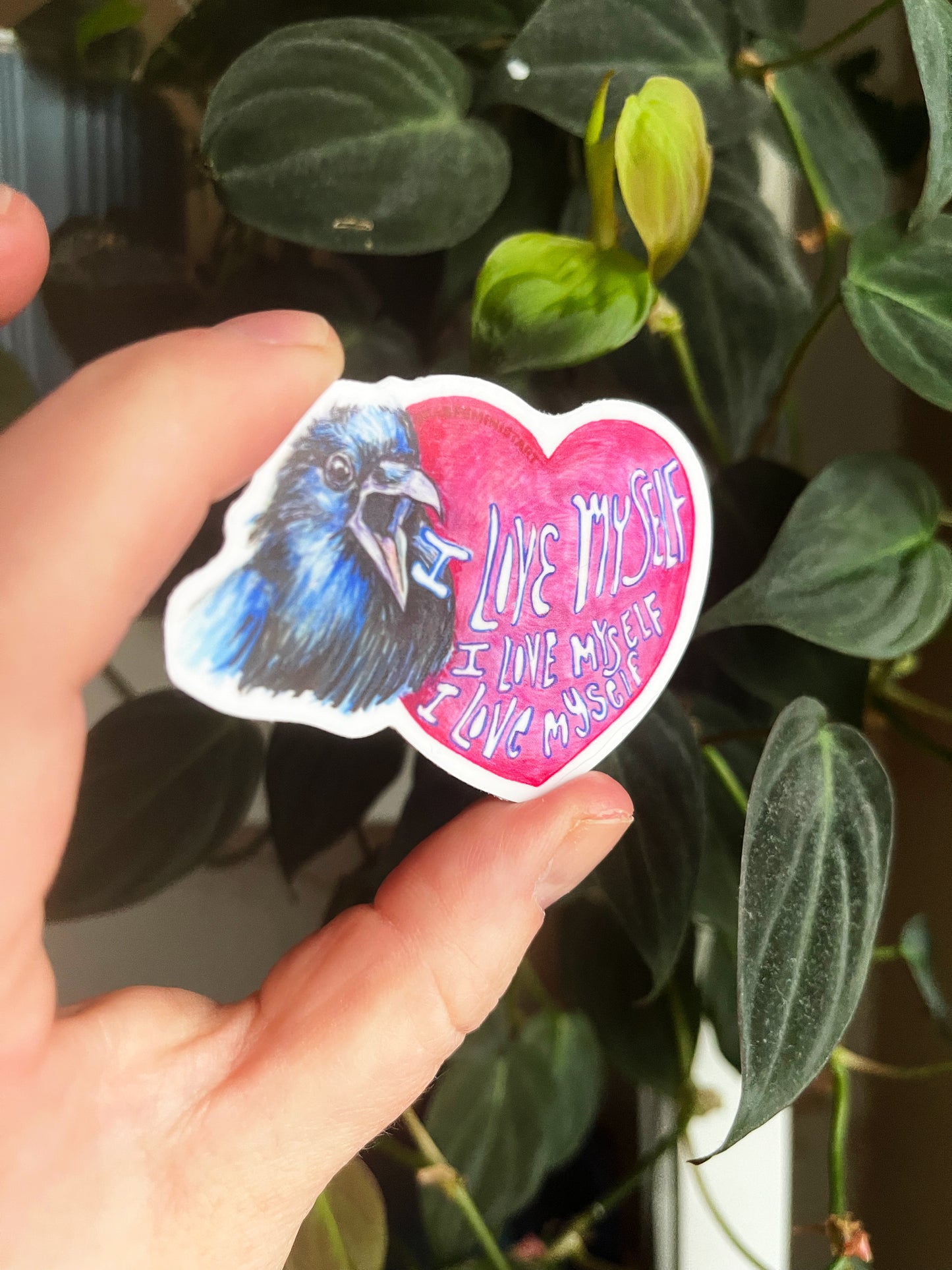 I Love Myself I Love Myself I Love Myself: Feminist Sticker
