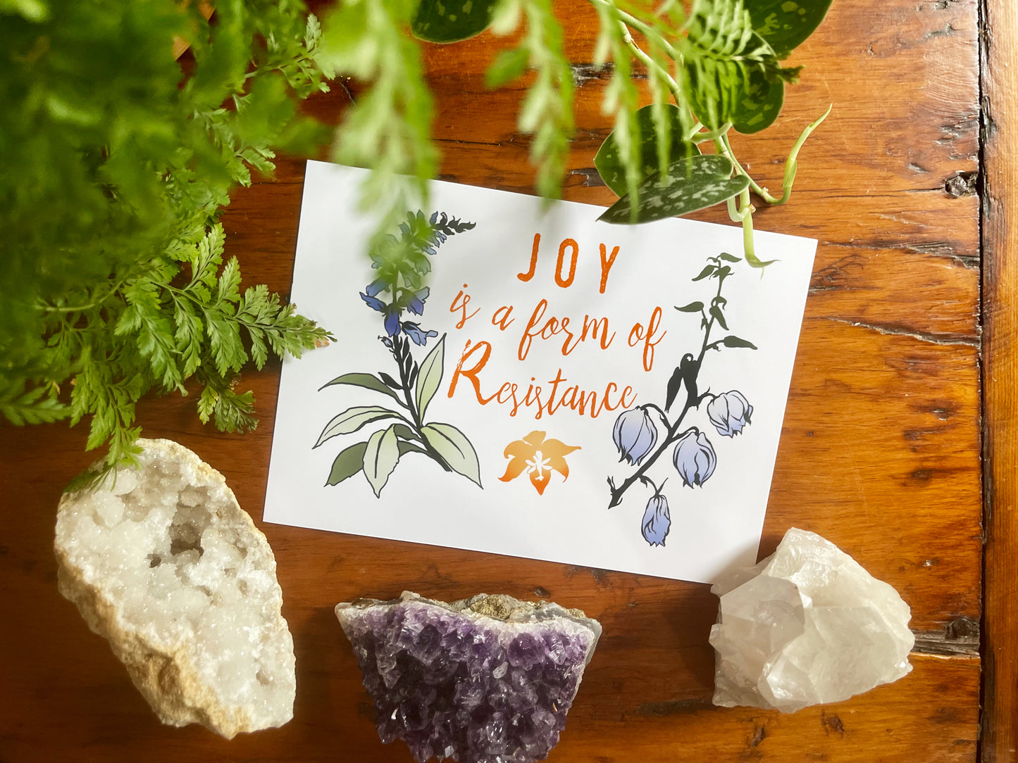 Joy Is A Form Of Resistance: Feminist Print