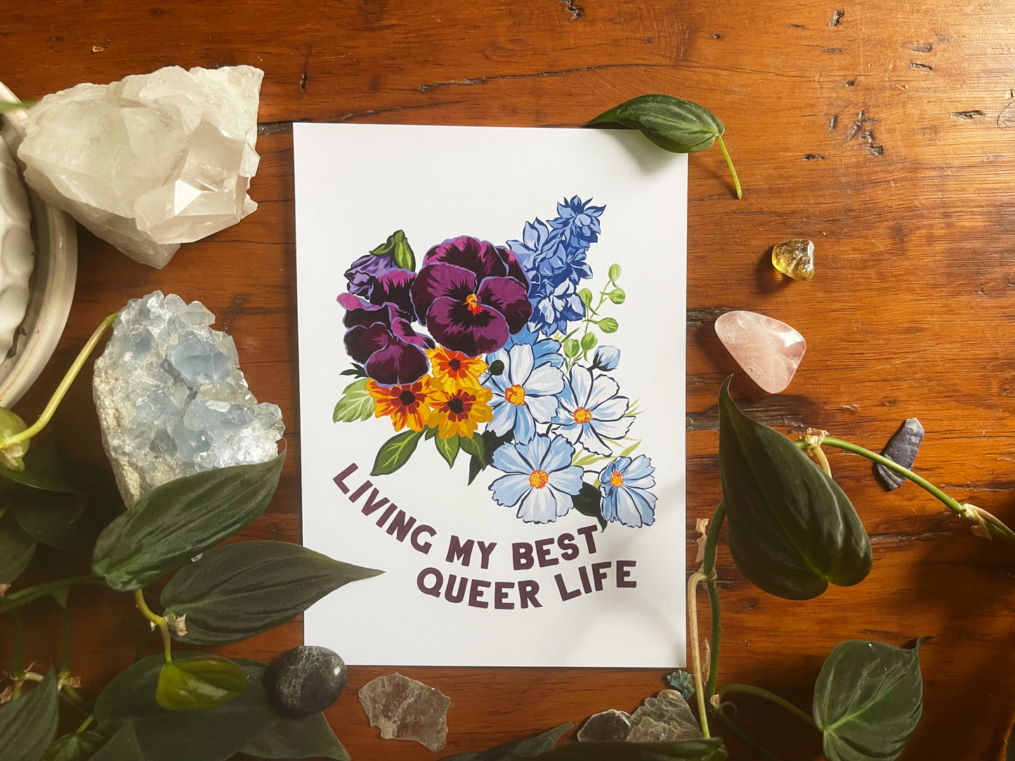 Living My Best Queer Life: Queer Pride Print