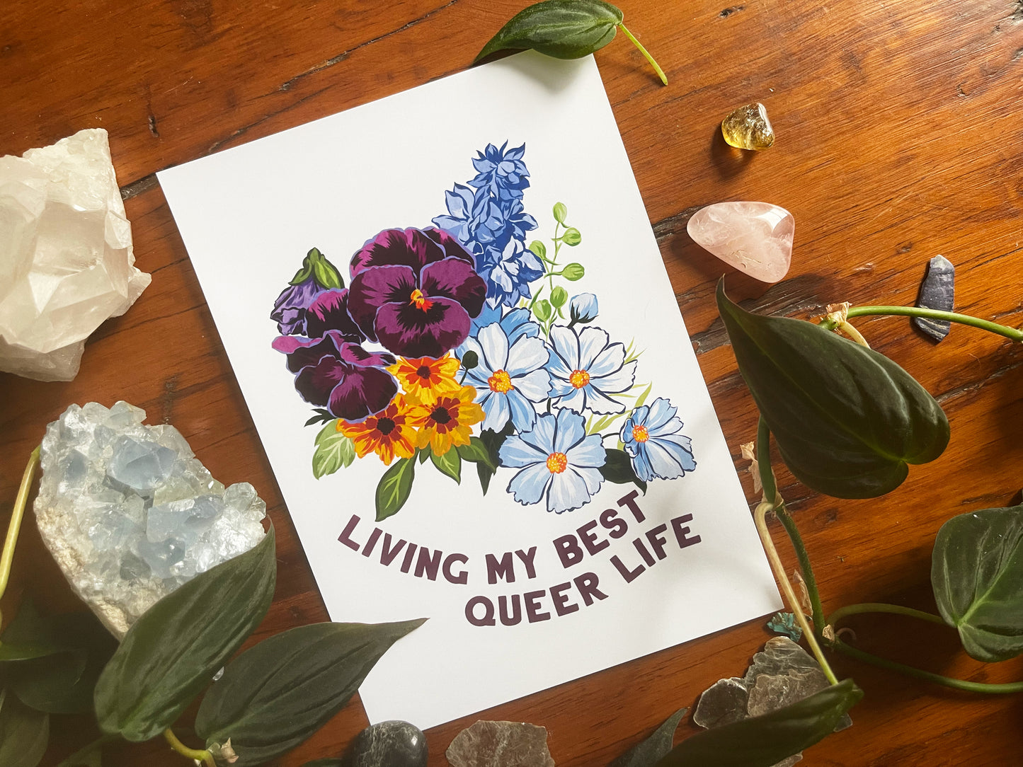 Living My Best Queer Life: Queer Pride Print