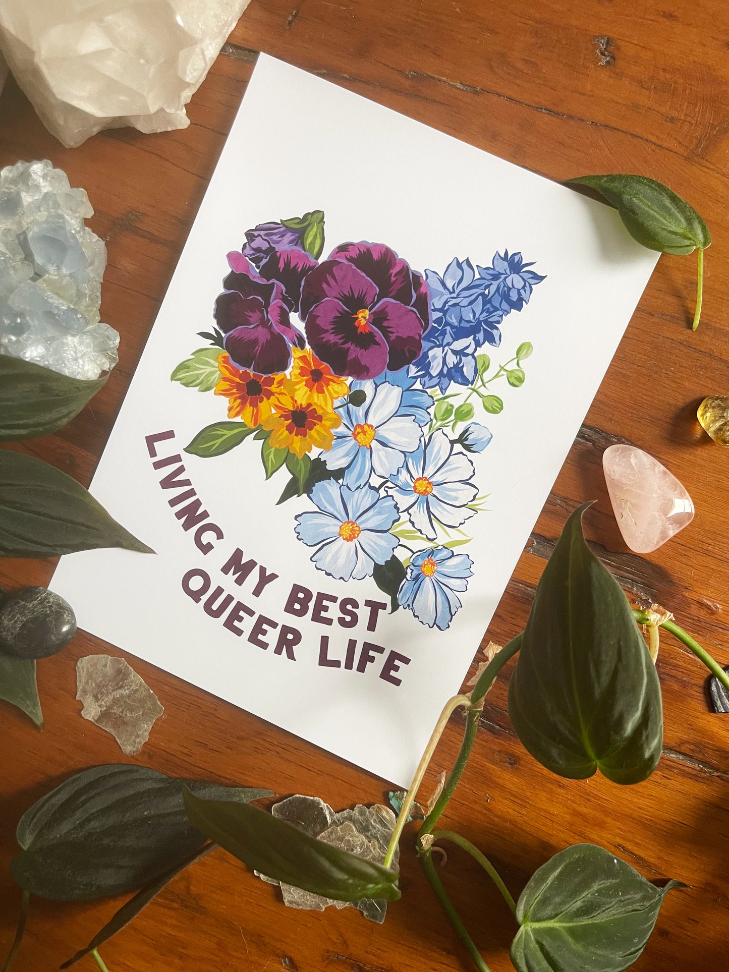 Living My Best Queer Life: Queer Pride Print