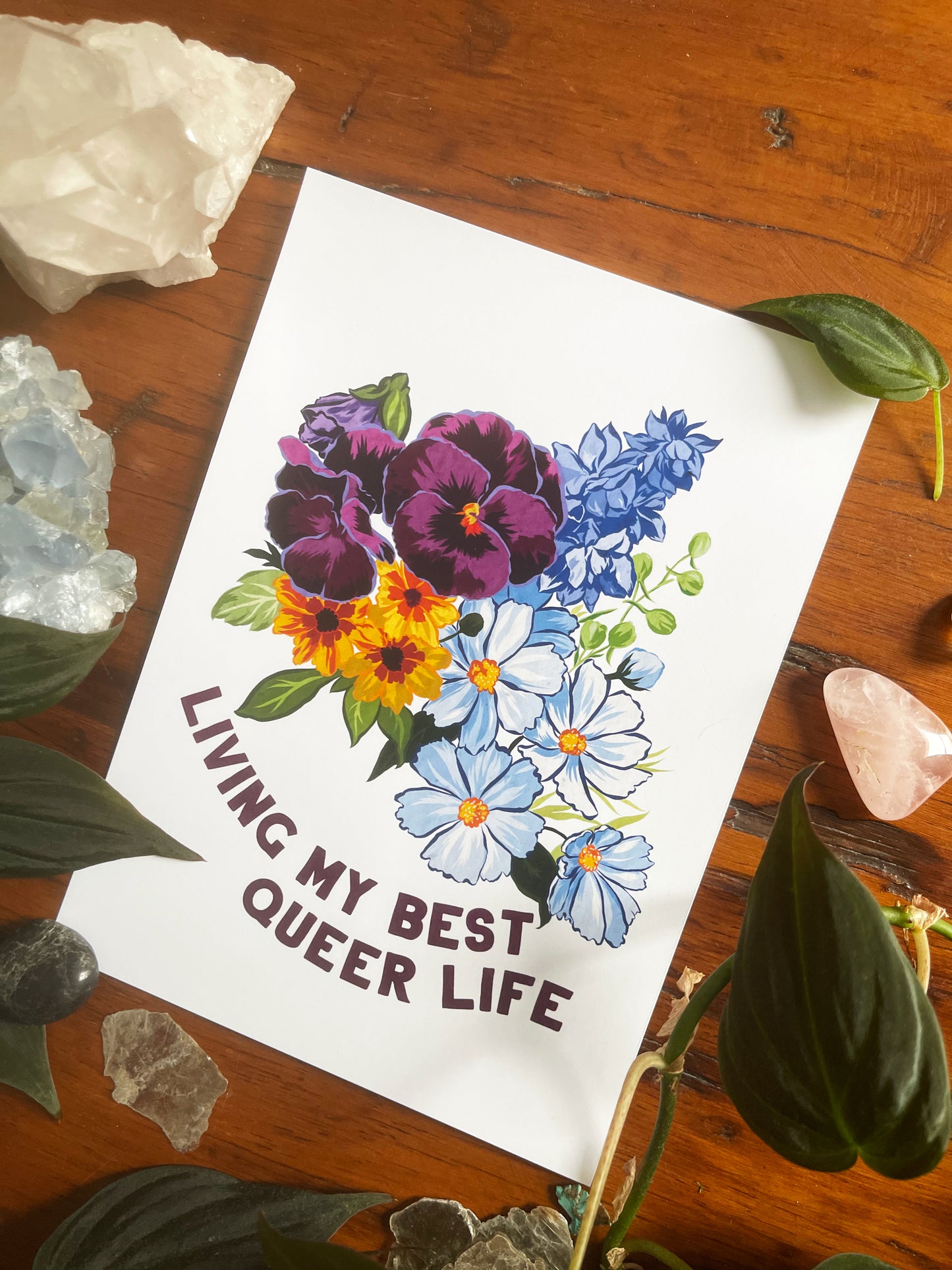 Living My Best Queer Life: Queer Pride Print