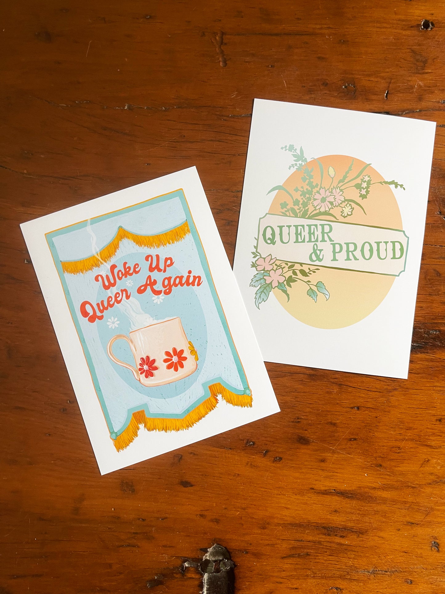 Queer and Proud: LGBTQ Pride Art Print